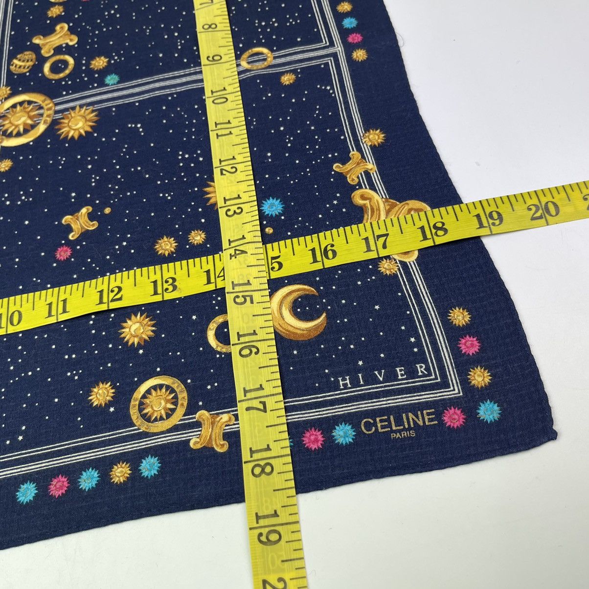 Celine CELINE BANDANA HANDKERCHIEF NECKERCHIEF TURBAN HEADBAND Size ONE SIZE - 10 Thumbnail