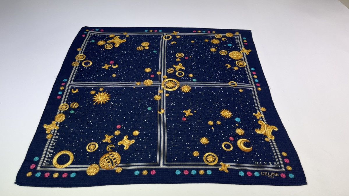 Celine CELINE BANDANA HANDKERCHIEF NECKERCHIEF TURBAN HEADBAND Size ONE SIZE - 7 Thumbnail