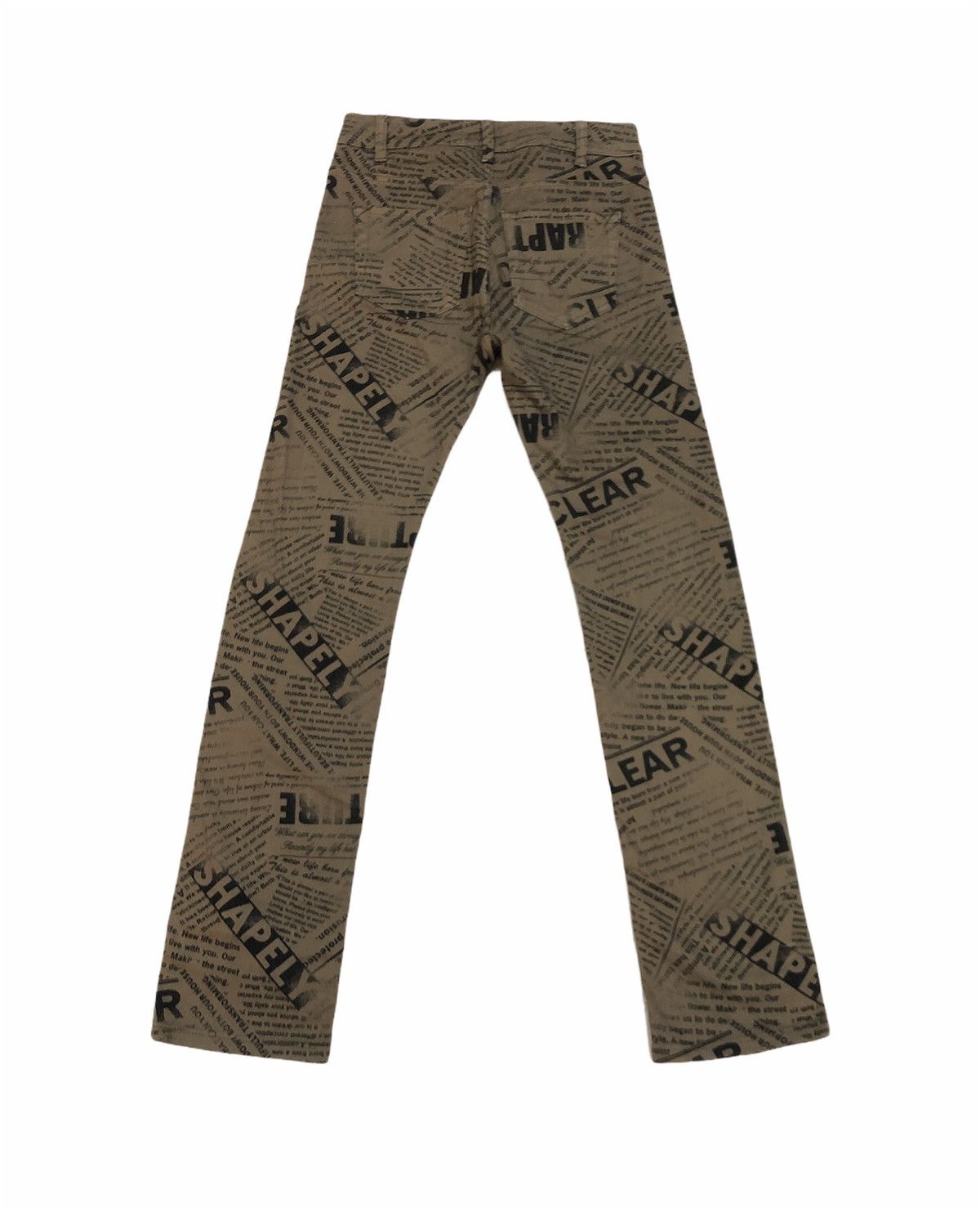 Japanese Brand Sasson New York Paris Full Print Pants Size US 28 / EU 44 - 4 Thumbnail