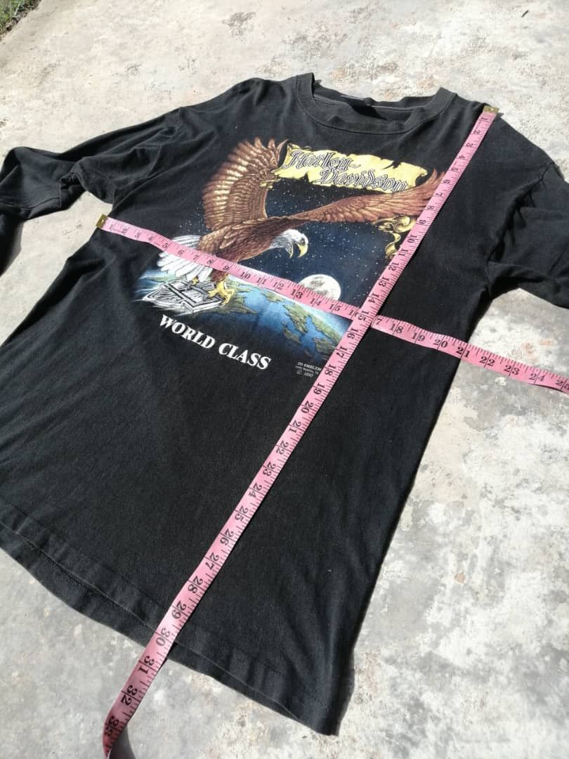 Harley Davidson × Vintage Vintage 3D Emblem 90s Harley Davidson Long Sleeve T-Shirt Size US L / EU 52-54 / 3 - 9 Thumbnail
