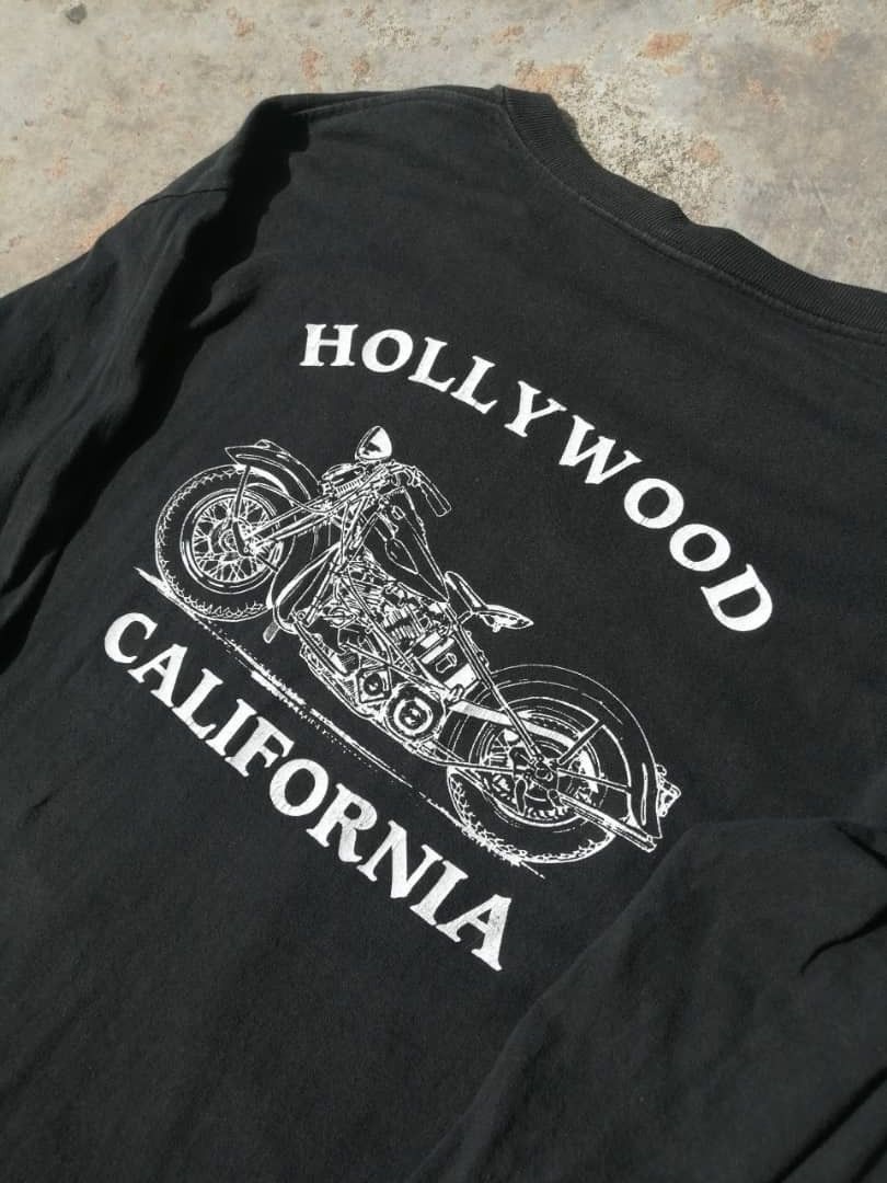 Harley Davidson × Vintage Vintage 3D Emblem 90s Harley Davidson Long Sleeve T-Shirt Size US L / EU 52-54 / 3 - 5 Thumbnail