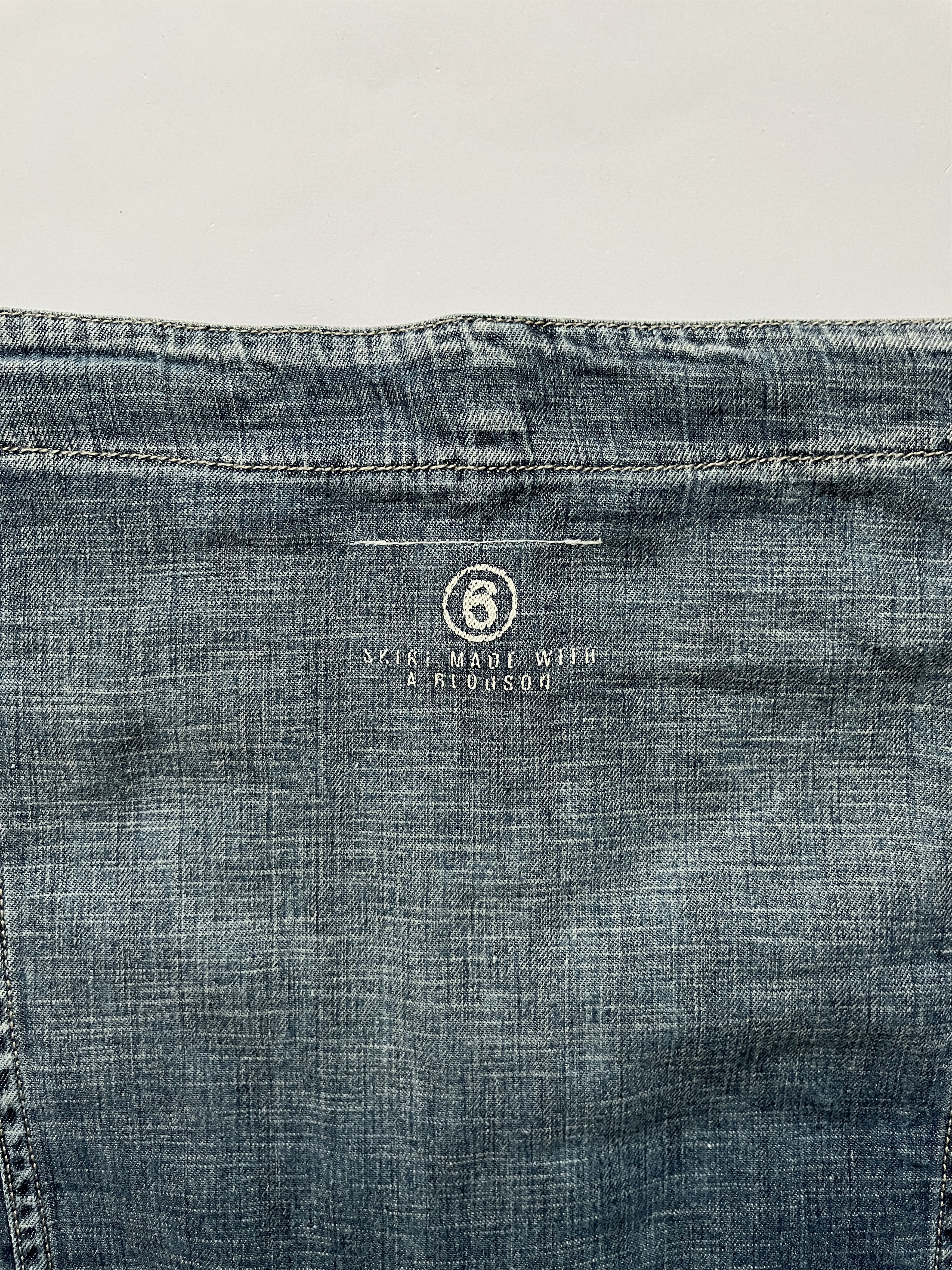 Maison Margiela ⚡️QUICK SALE⚡️2006 Maison Margiela MM6 Linen/Cotton Skirt Size 28" / US 6 / IT 42 - 3 Thumbnail