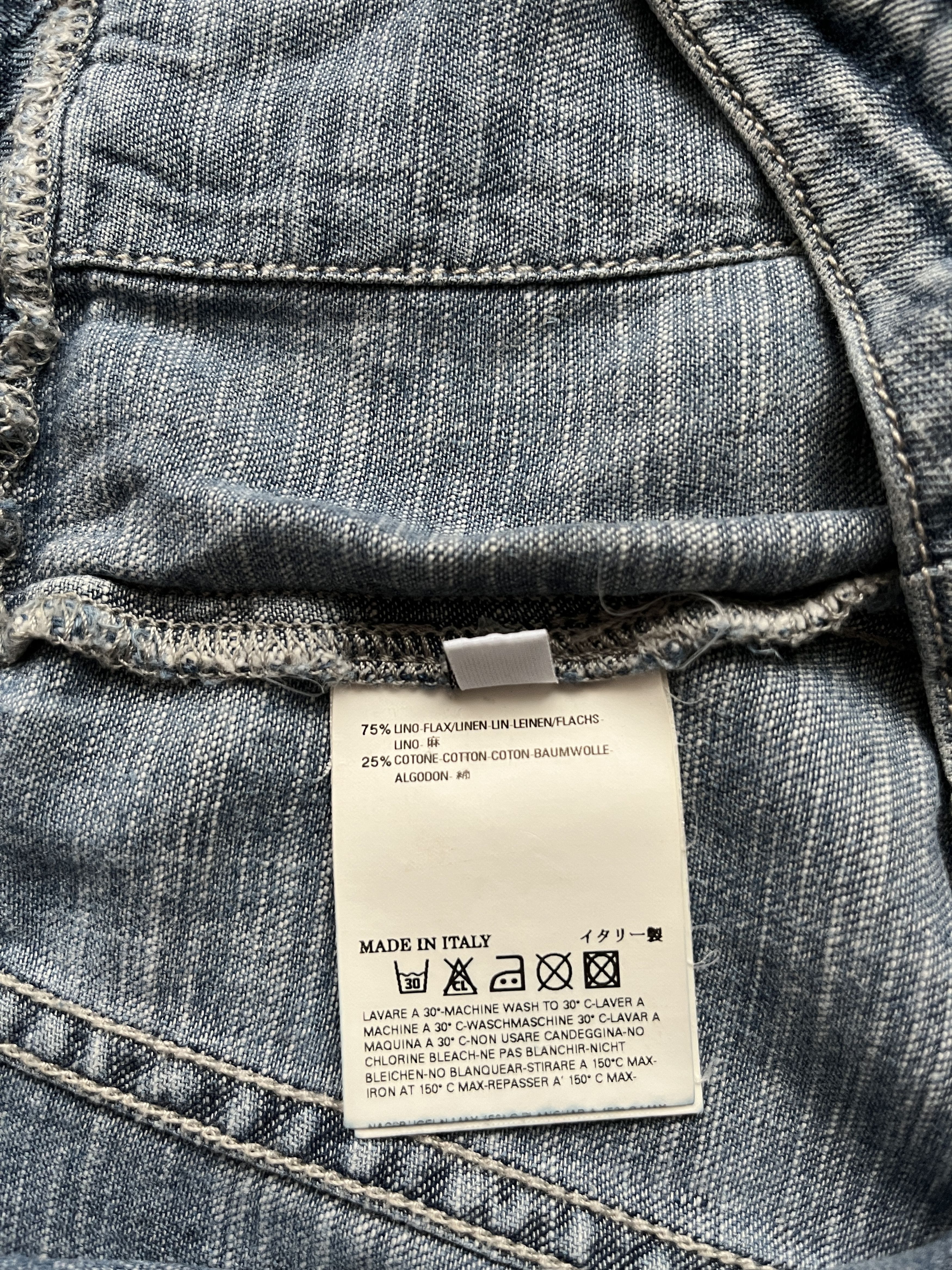 Maison Margiela ⚡️QUICK SALE⚡️2006 Maison Margiela MM6 Linen/Cotton Skirt Size 28" / US 6 / IT 42 - 7 Thumbnail