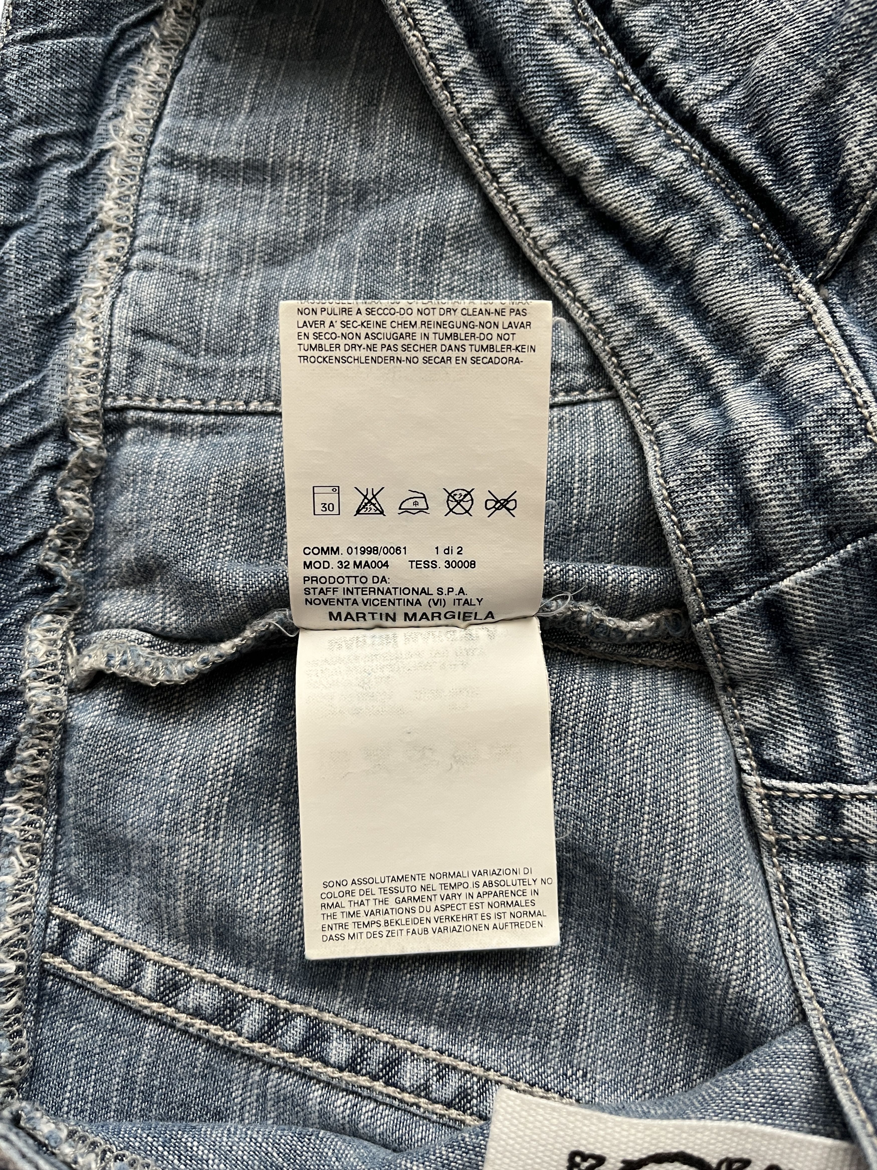 Maison Margiela ⚡️QUICK SALE⚡️2006 Maison Margiela MM6 Linen/Cotton Skirt Size 28" / US 6 / IT 42 - 8 Thumbnail
