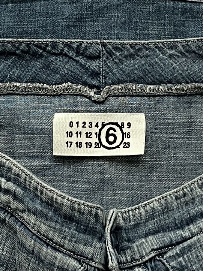 Maison Margiela ⚡️QUICK SALE⚡️2006 Maison Margiela MM6 Linen/Cotton Skirt Size 28" / US 6 / IT 42 - 4 Thumbnail