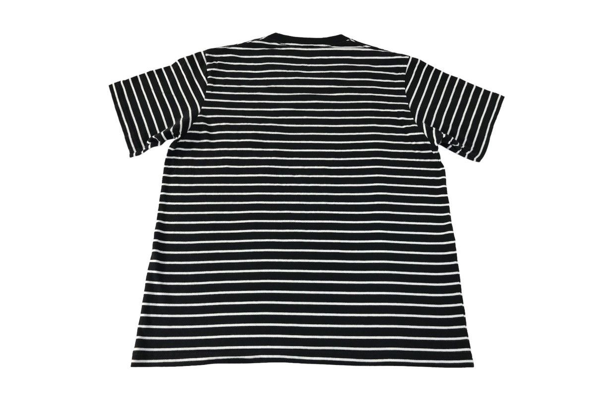 Designer × Jean-Michel Basquiat Jean Michel Basquiat Striped Crew Neck Tee T-shirt Size US M / EU 48-50 / 2 - 5 Thumbnail