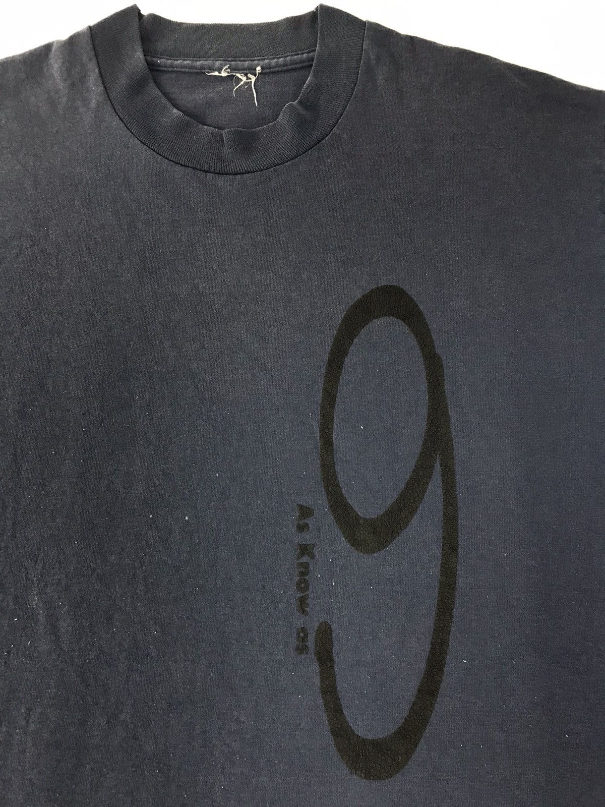 Japanese Brand × Vintage 90s Japanese Brand As Know As 9 Big Logo Printed Tee Size US M / EU 48-50 / 2 - 4 Thumbnail