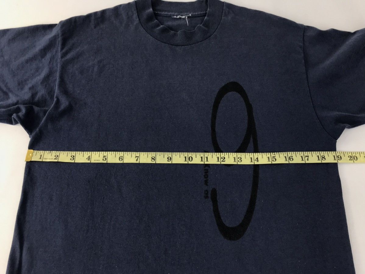 Japanese Brand × Vintage 90s Japanese Brand As Know As 9 Big Logo Printed Tee Size US M / EU 48-50 / 2 - 6 Thumbnail
