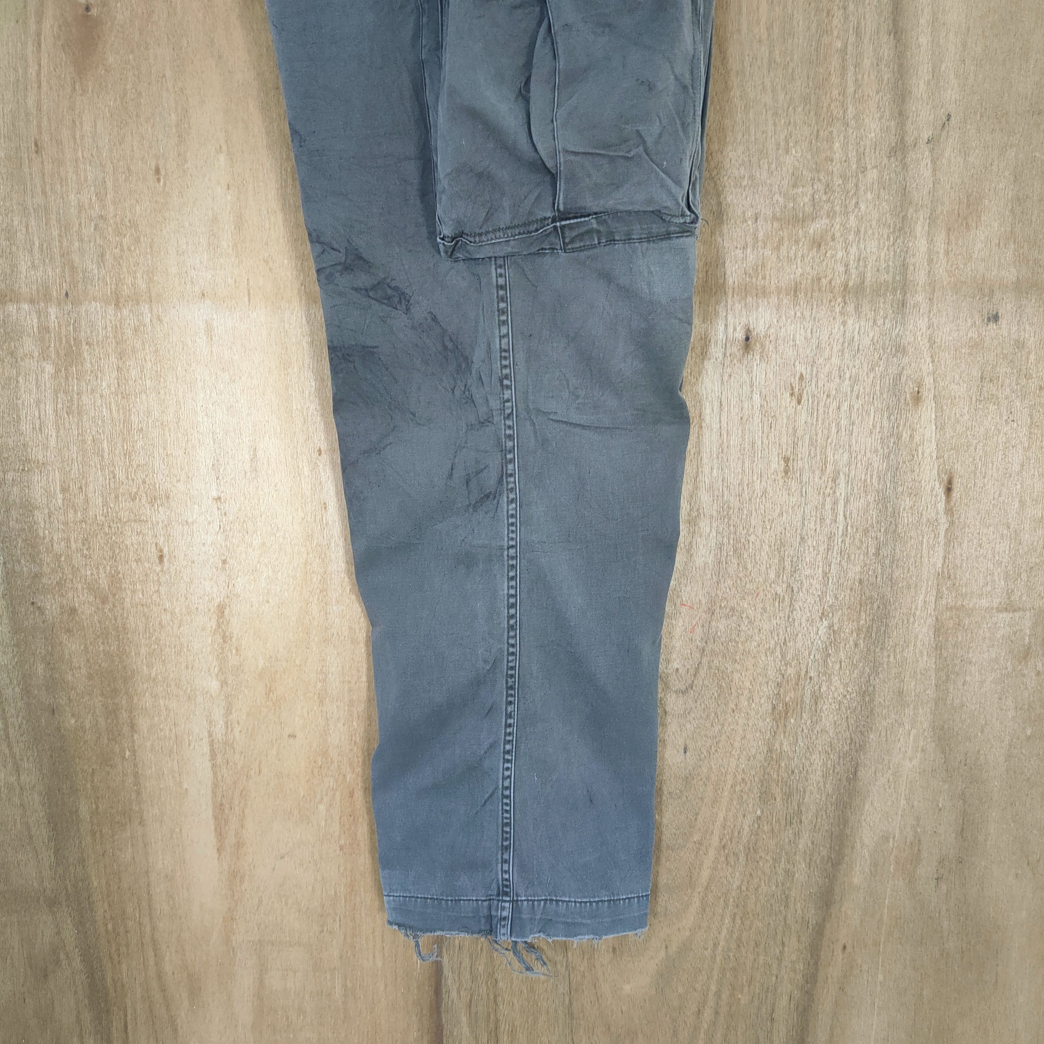 Japanese Brand VINTAGE RCC FADED DISTRESSED CARGO PANTS Size US 32 / EU 48 - 17 Thumbnail