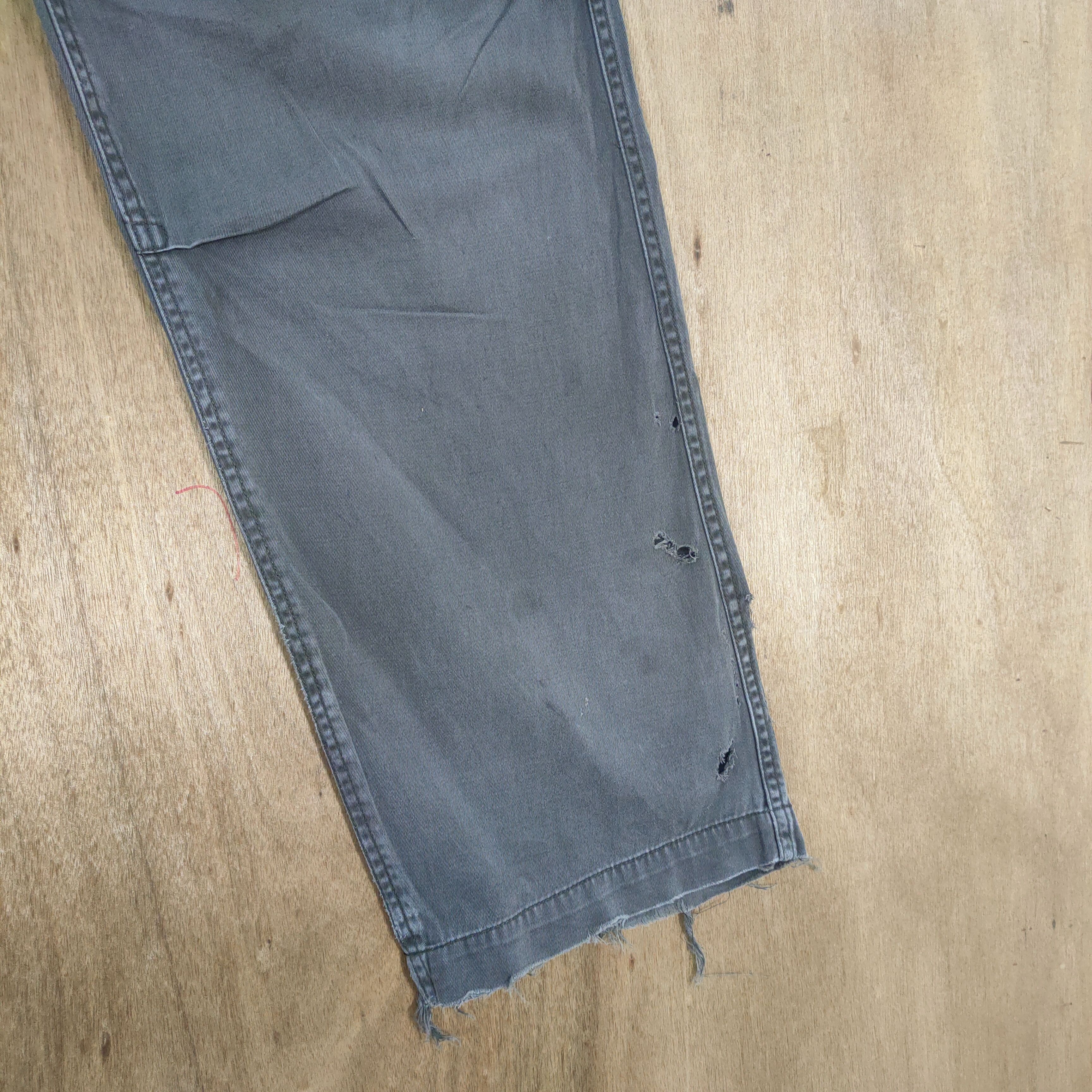 Japanese Brand VINTAGE RCC FADED DISTRESSED CARGO PANTS Size US 32 / EU 48 - 6 Thumbnail