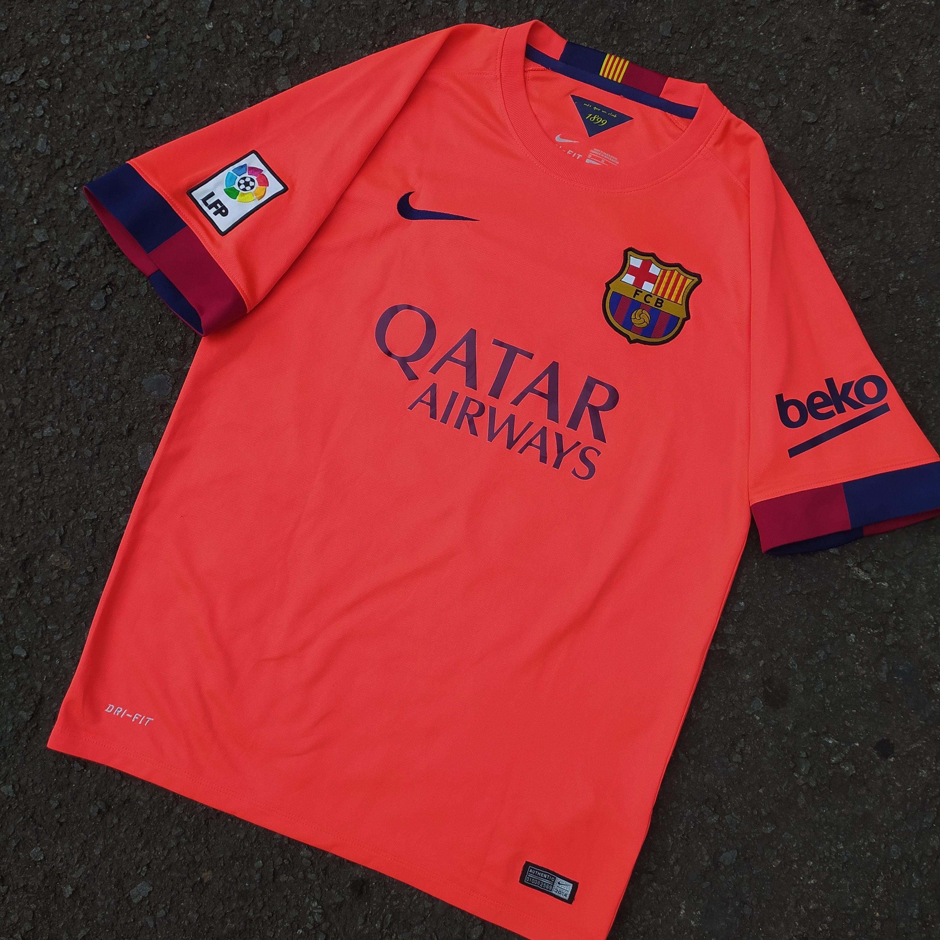 F.C. Barcelona × Nike × Soccer Jersey Nike x FC Barcelona #10 Messi