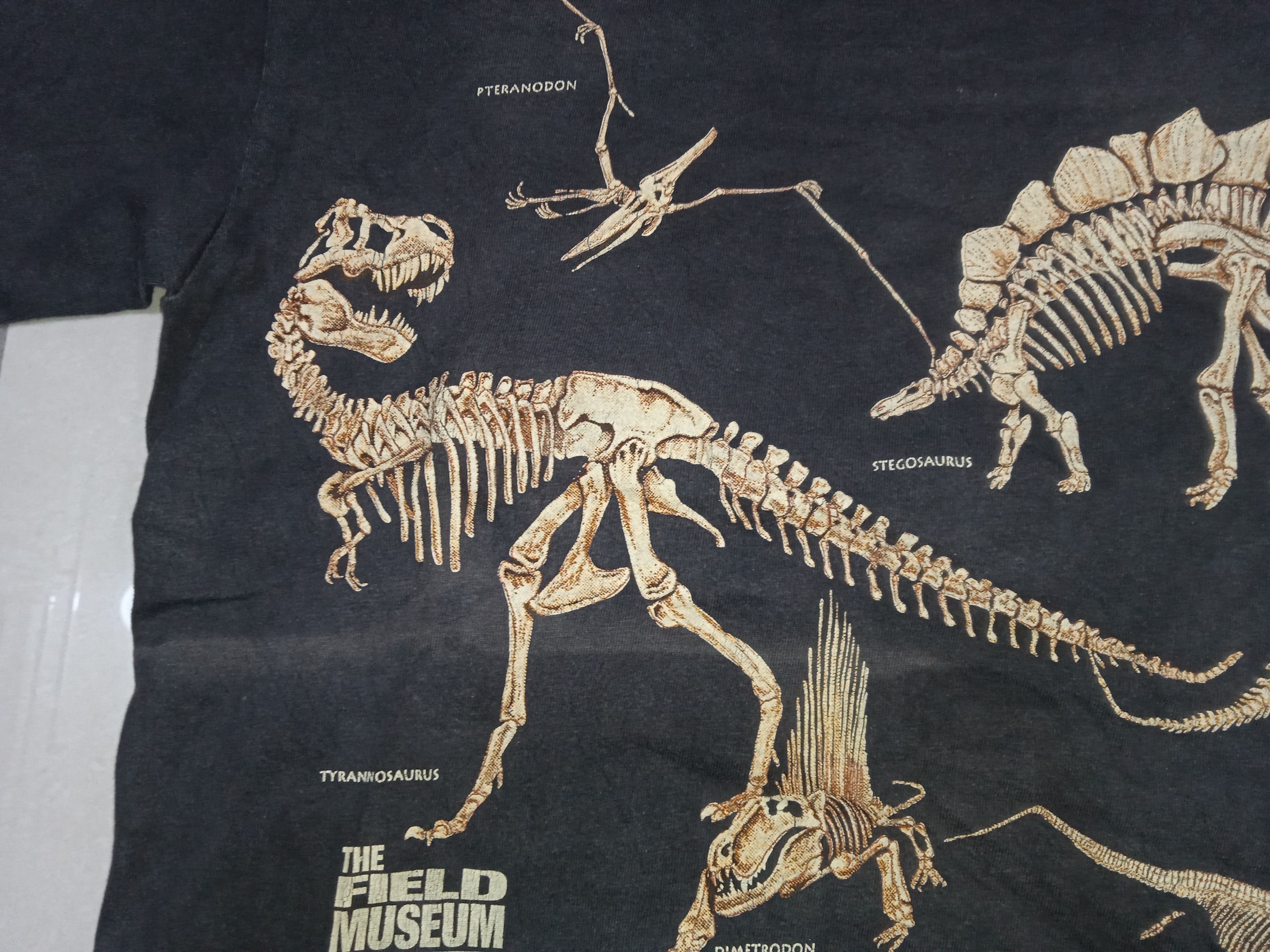 Vintage Vintage 90s Dinosaurs Field Museum Chicago T-Shirt Size US M / EU 48-50 / 2 - 5 Thumbnail