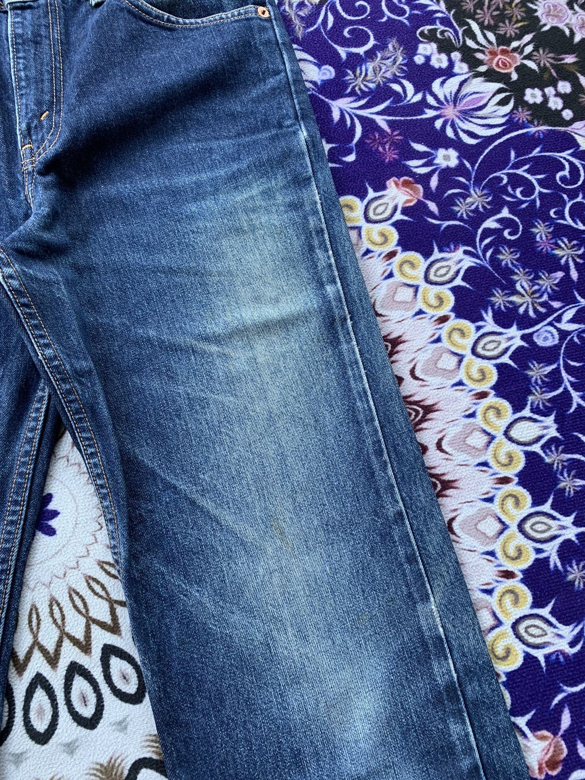 Levi's Vintage Clothing × Vintage Levis 605 Faded Wash Denim Size US 29 - 5 Thumbnail