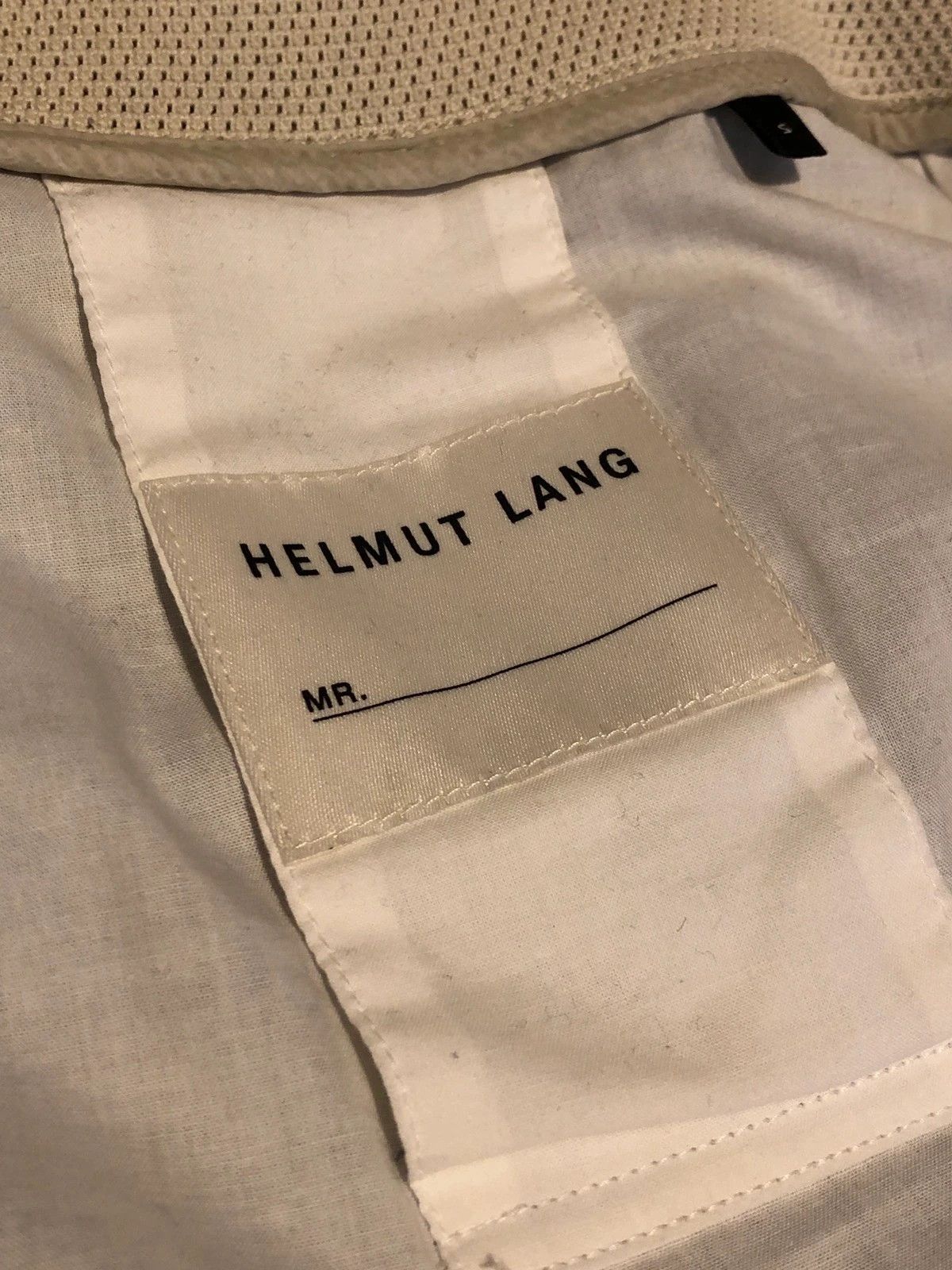 Helmut Lang Helmut Lang Translucent Bondage Bomber Size US S / EU 44-46 / 1 - 3 Thumbnail