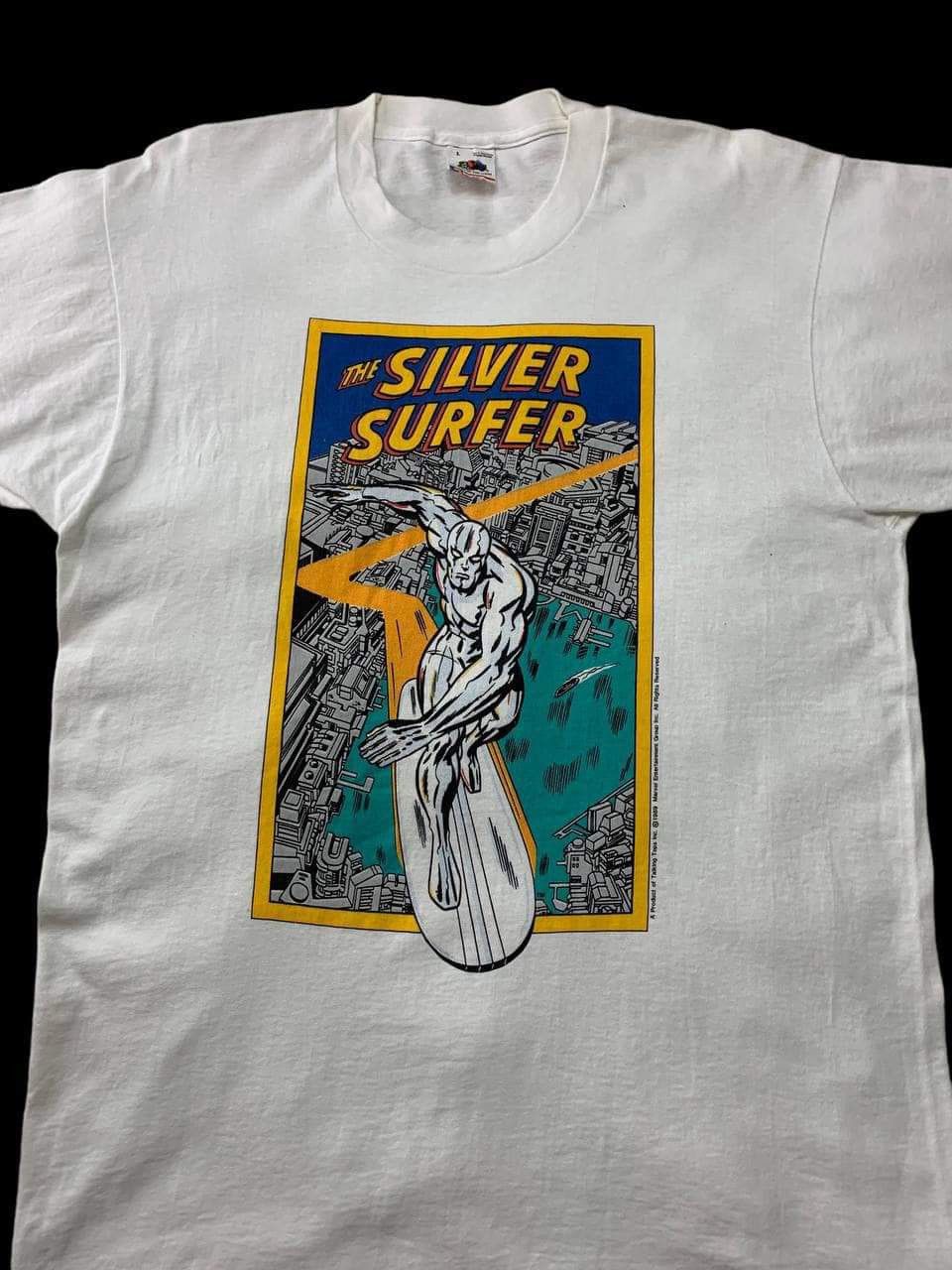 Marvel Comics The Silver Surfer x Vintage x Comic Size US L / EU 52-54 / 3 - 1 Thumbnail