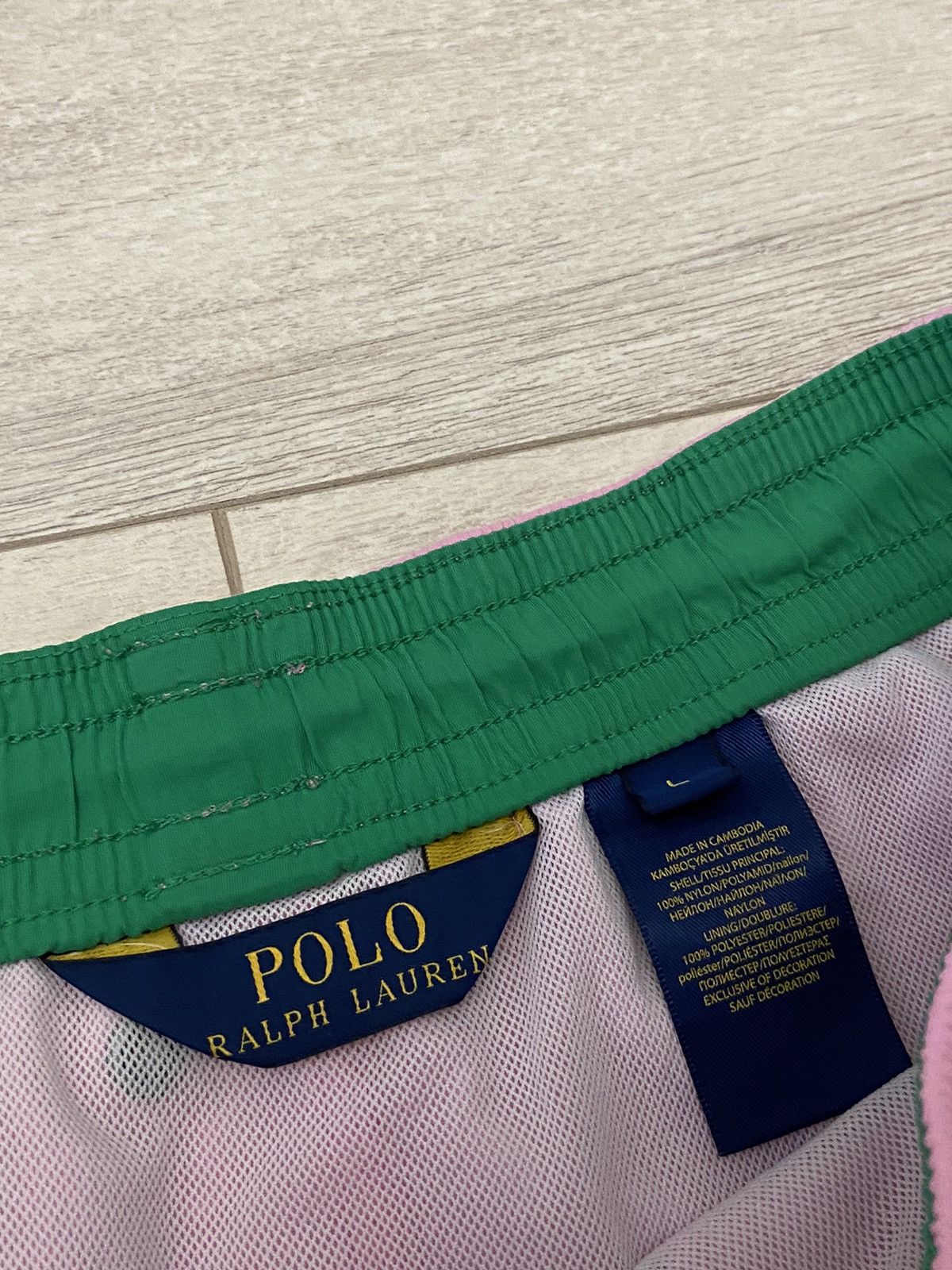 Polo Ralph Lauren × Vintage Polo Ralph Lauren Shorts Vintage Pink Size US 33 - 8 Thumbnail