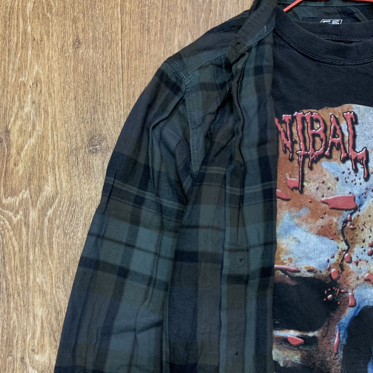 Vintage Vintage Y2K Checkered Shirt Graphic Tee Grunge Skate Baggy M Size US M / EU 48-50 / 2 - 5 Thumbnail