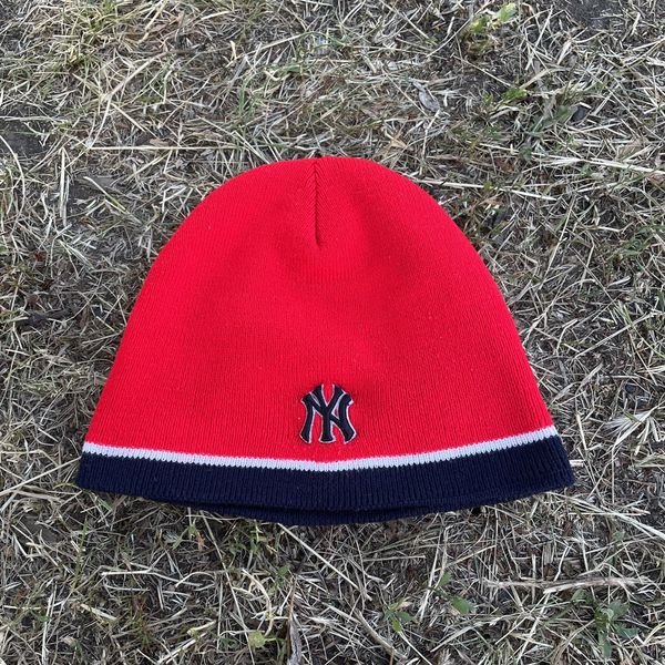 Vintage Vintage 90s red New York Yankees Cap Hat Streetwear NY