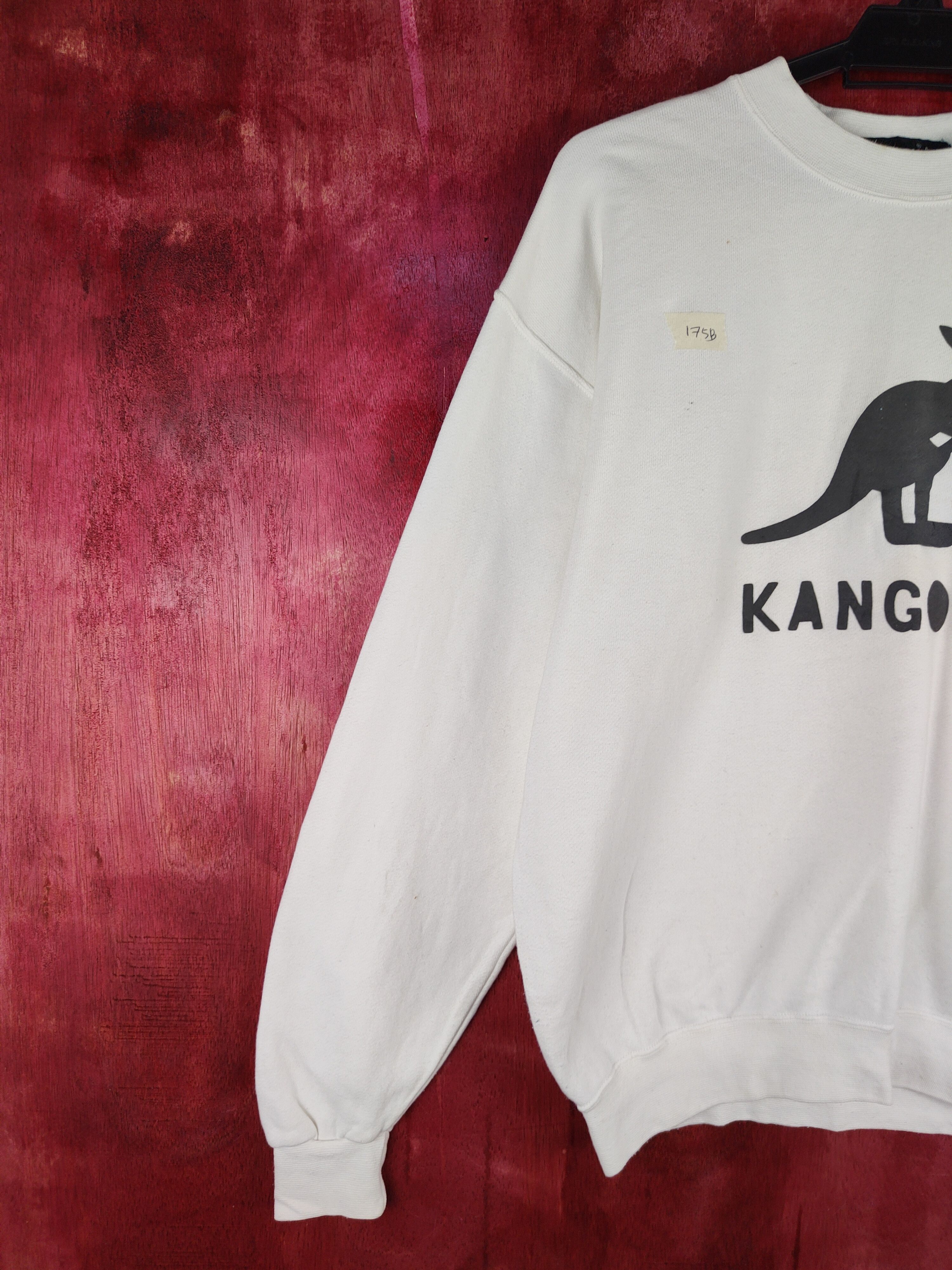 Japanese Brand Kangol vintage White Sweatshirt #175B Size US M / EU 48-50 / 2 - 4 Thumbnail