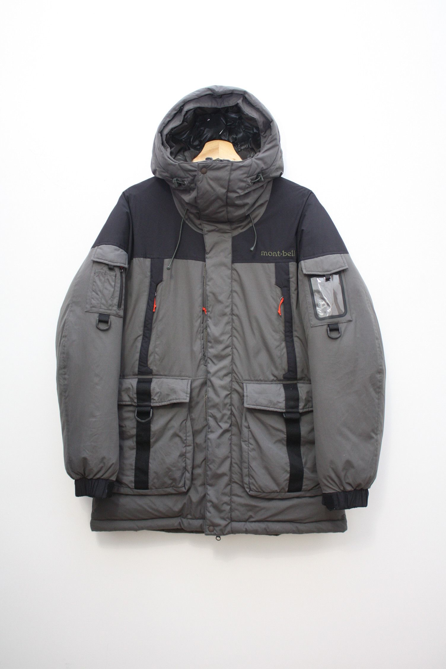 Montbell Gray Puffer Down Parka Men's Medium
