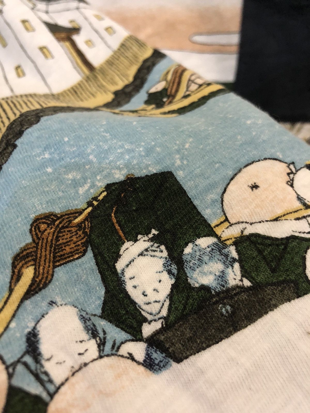 Anime × Japanese Brand × Uniqlo Uniqlo X Hokusai Blue natural printed size L Size US L / EU 52-54 / 3 - 6 Thumbnail
