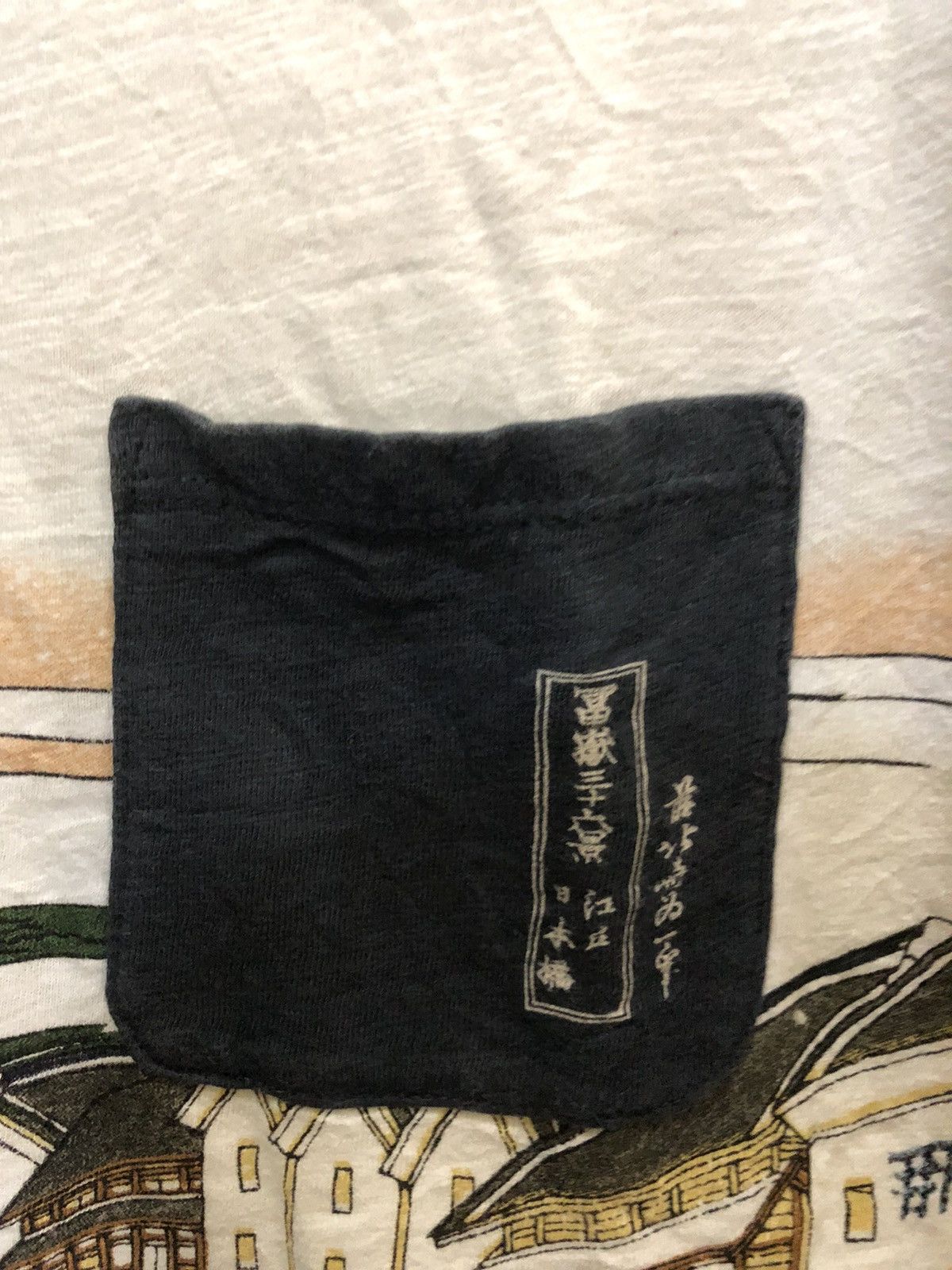 Anime × Japanese Brand × Uniqlo Uniqlo X Hokusai Blue natural printed size L Size US L / EU 52-54 / 3 - 4 Thumbnail