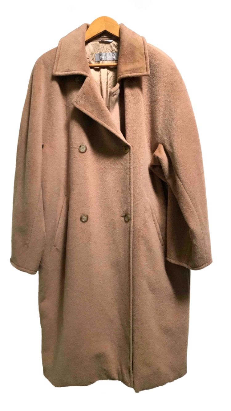Max Mara Max Mara Wool Long Coat Size L / US 10 / IT 46 - 1 Thumbnail