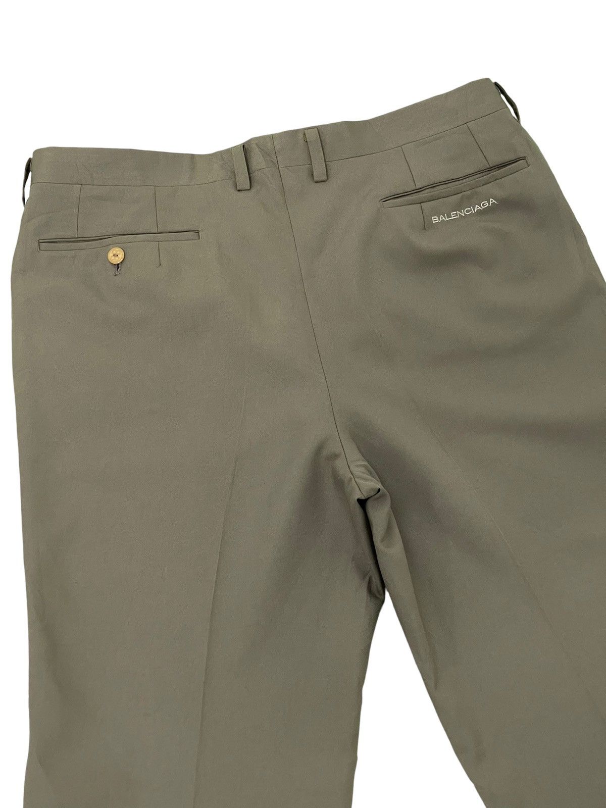 Balenciaga Relaxing Trouser Balenciaga Vintage 90s 3🟦6 Size US 35 - 1 Thumbnail
