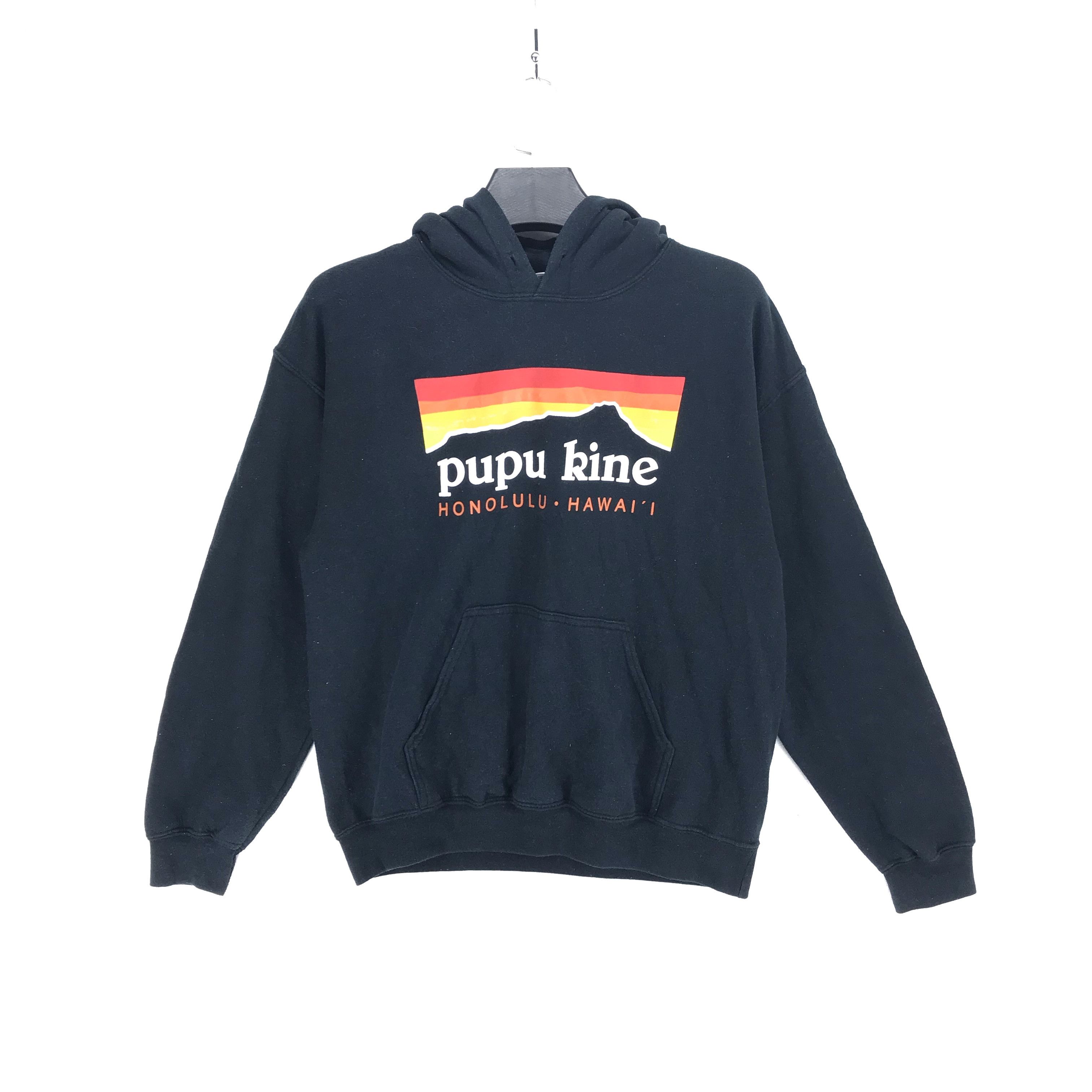 Pupu Kine Honolulu Hawaii Big Logo Pullover Hoodies #2419-71