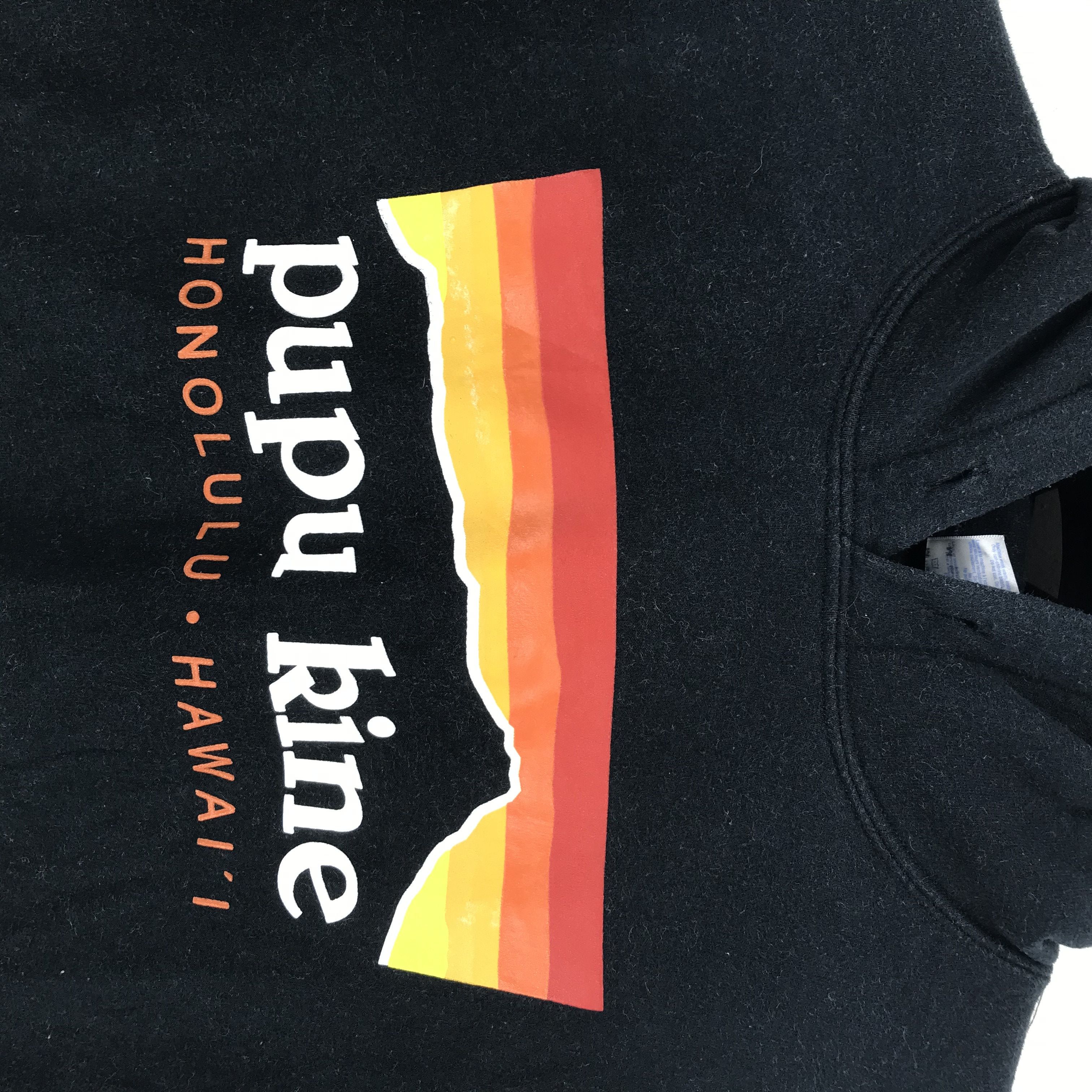 Gildan Pupu Kine Honolulu Hawaii Big Logo Pullover Hoodies #2419-71 Size US M / EU 48-50 / 2 - 3 Thumbnail