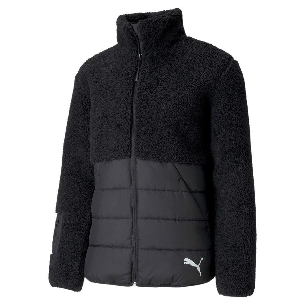 Puma Puma Sherpa Hybrid Black Jacket Size US M / EU 48-50 / 2 - 2 Thumbnail