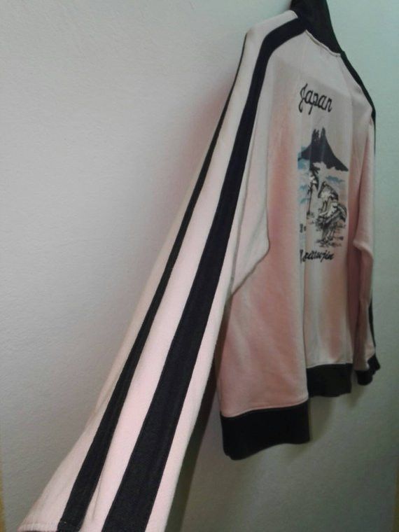 Japanese Brand Vintage🔥 Japan design Sukajan style big Logo Print Size US M / EU 48-50 / 2 - 4 Thumbnail
