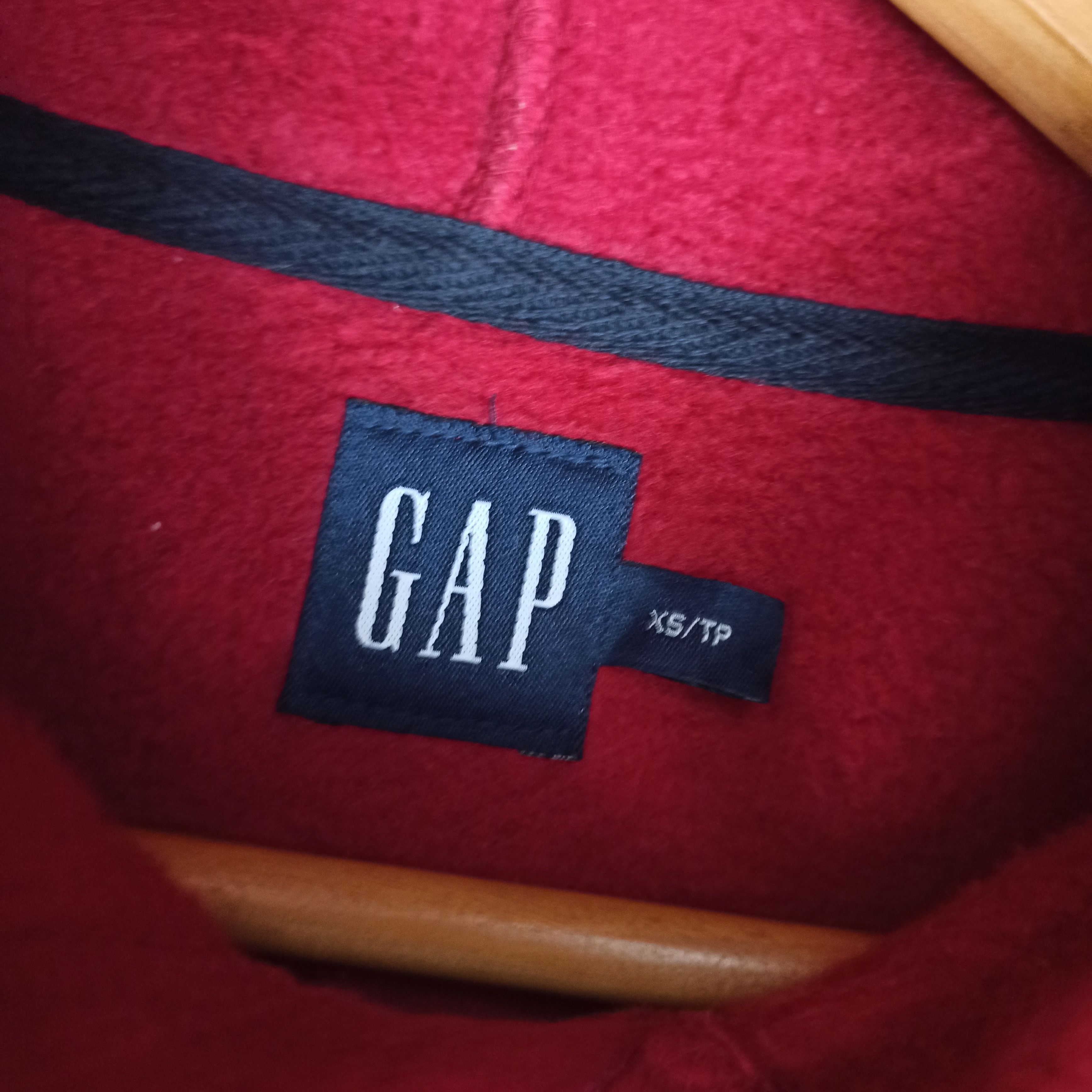 Gap Vintage Gap Hoodie Fleece With Embroidery Spellout Size US S / EU 44-46 / 1 - 5 Thumbnail