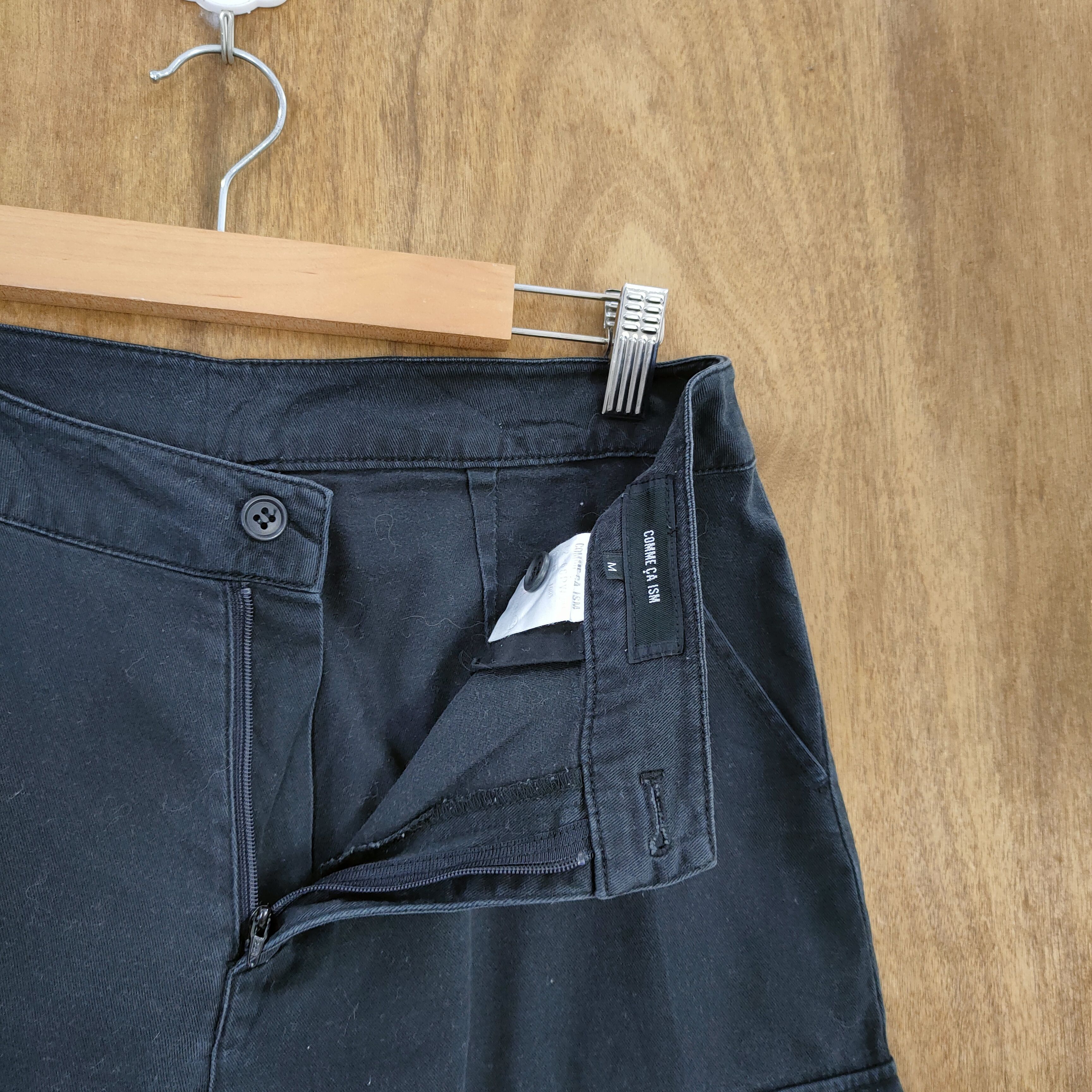 Japanese Brand JAPANESE BRAND BLACK BONDAGE CARGO PANTS Size US 28 / EU 44 - 10 Thumbnail