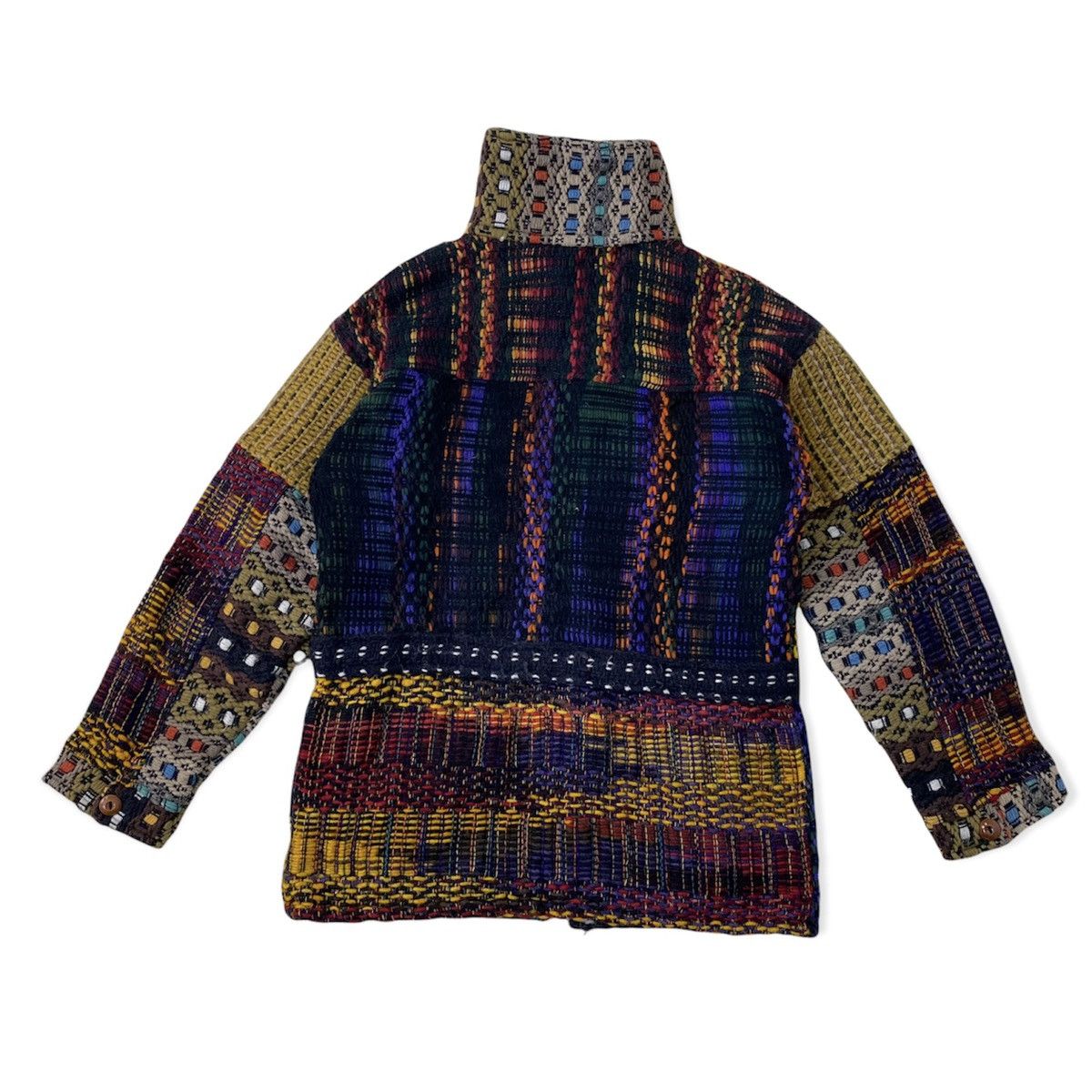Japanese Brand LOS ANDES HANDMADE KNITTED RETRO ETHNIC STYLE Size US M / EU 48-50 / 2 - 2 Thumbnail