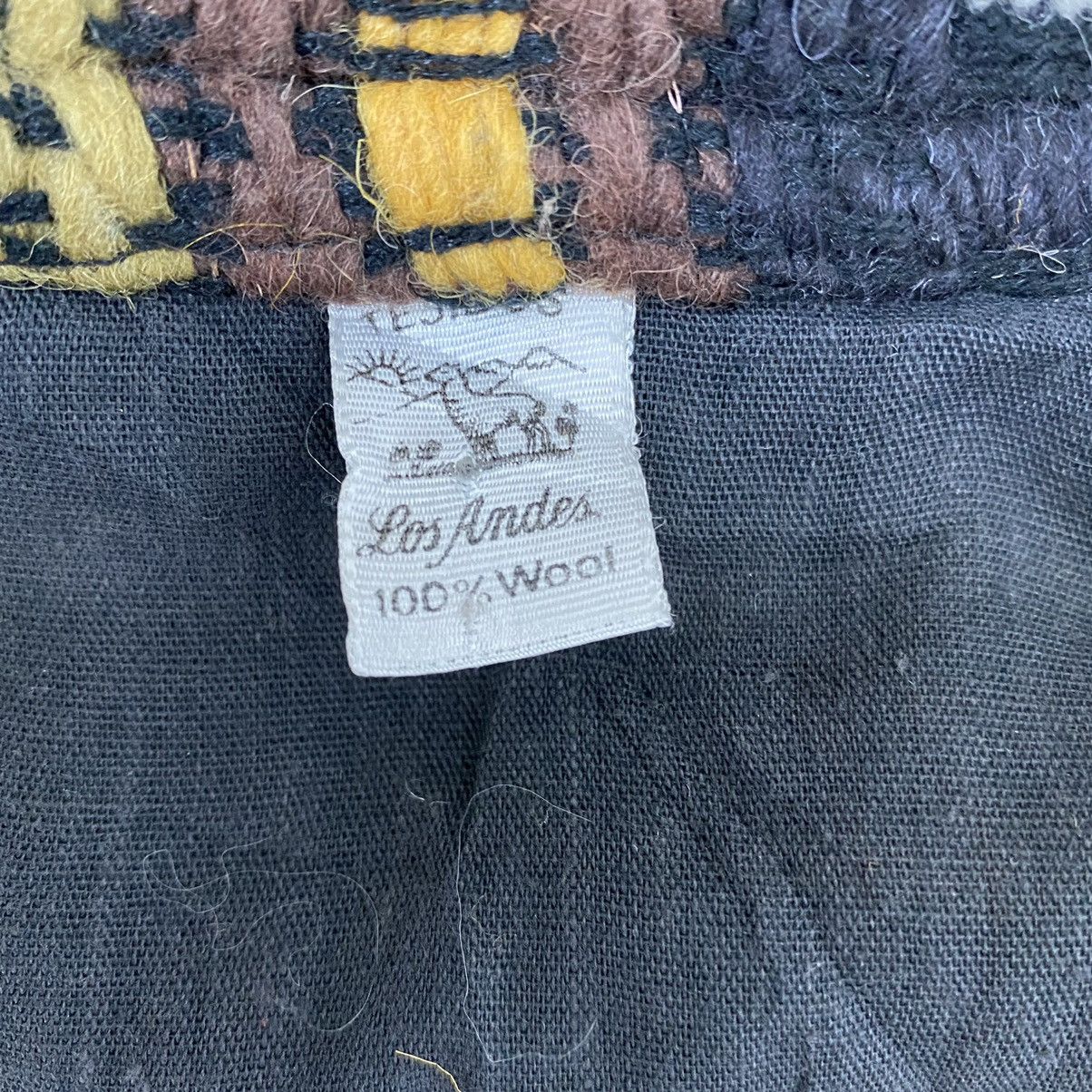 Japanese Brand LOS ANDES HANDMADE KNITTED RETRO ETHNIC STYLE Size US M / EU 48-50 / 2 - 13 Thumbnail