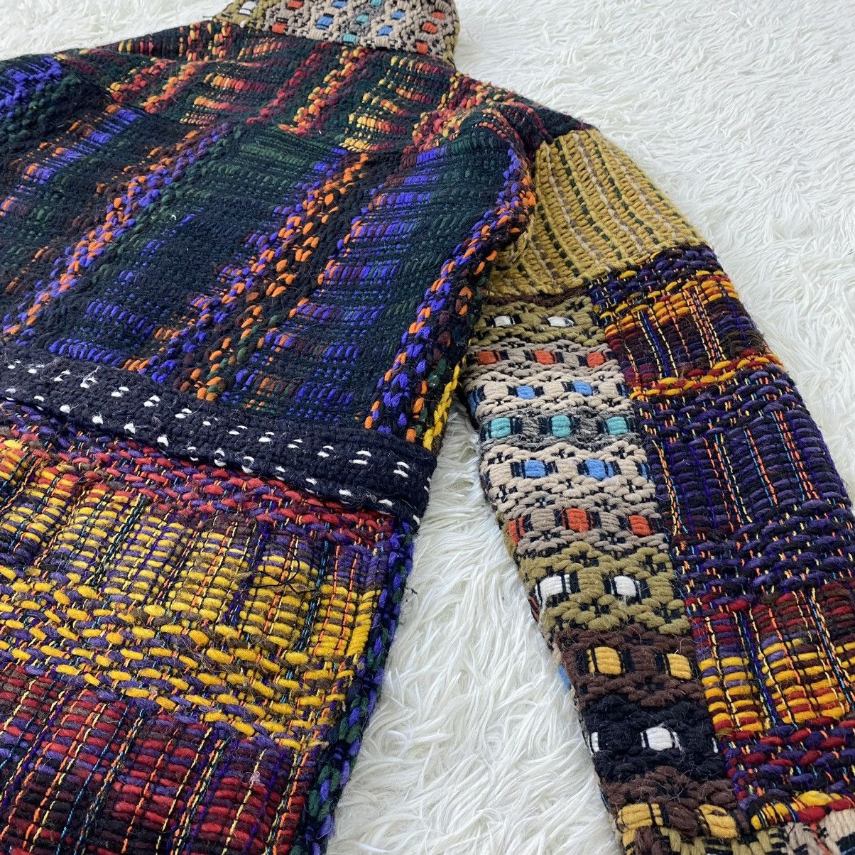 Japanese Brand LOS ANDES HANDMADE KNITTED RETRO ETHNIC STYLE Size US M / EU 48-50 / 2 - 12 Thumbnail