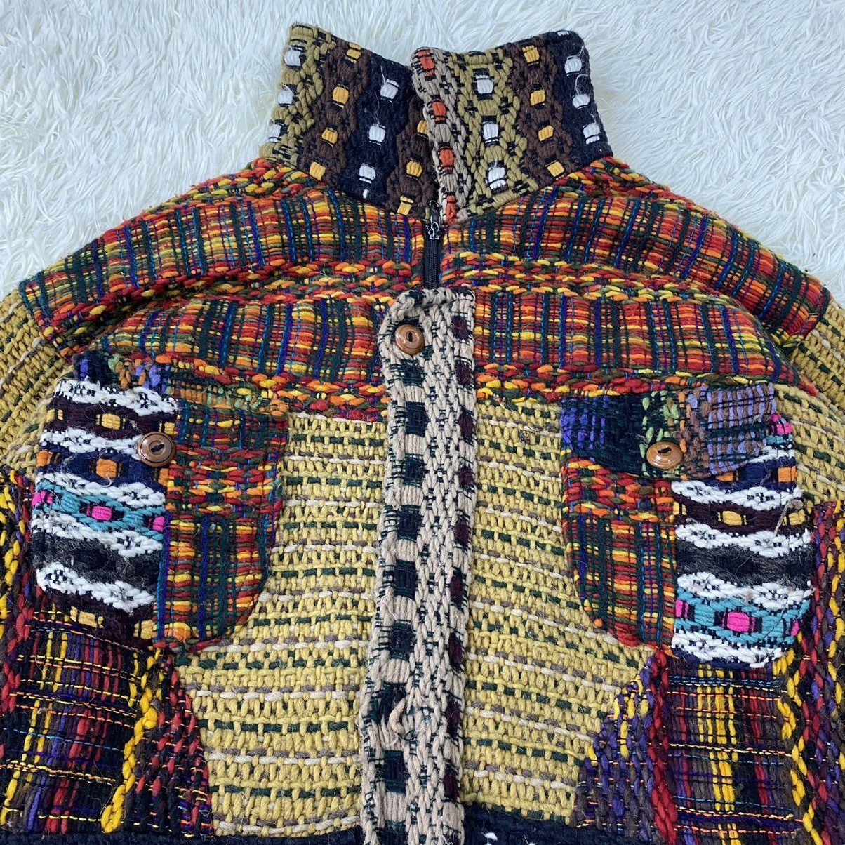 Japanese Brand LOS ANDES HANDMADE KNITTED RETRO ETHNIC STYLE Size US M / EU 48-50 / 2 - 9 Thumbnail