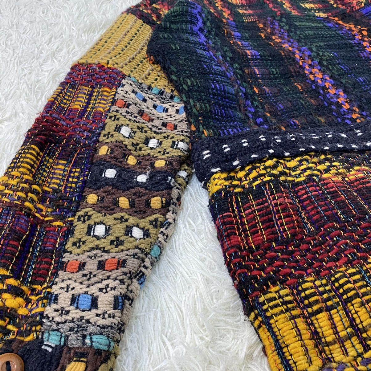 Japanese Brand LOS ANDES HANDMADE KNITTED RETRO ETHNIC STYLE Size US M / EU 48-50 / 2 - 11 Thumbnail