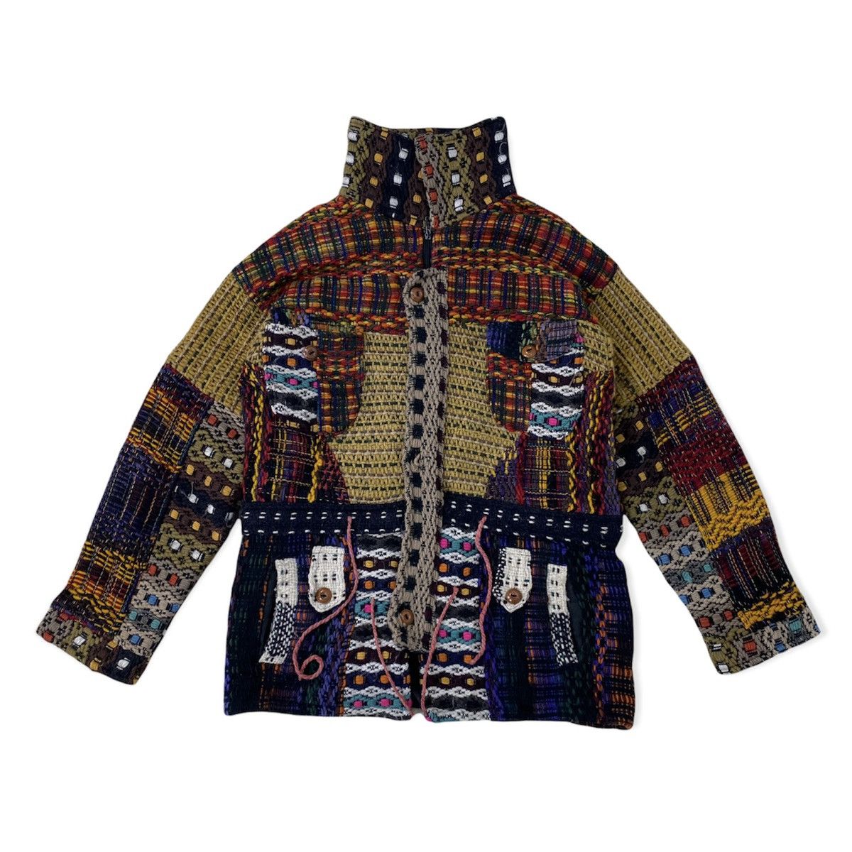 Japanese Brand LOS ANDES HANDMADE KNITTED RETRO ETHNIC STYLE Size US M / EU 48-50 / 2 - 1 Thumbnail
