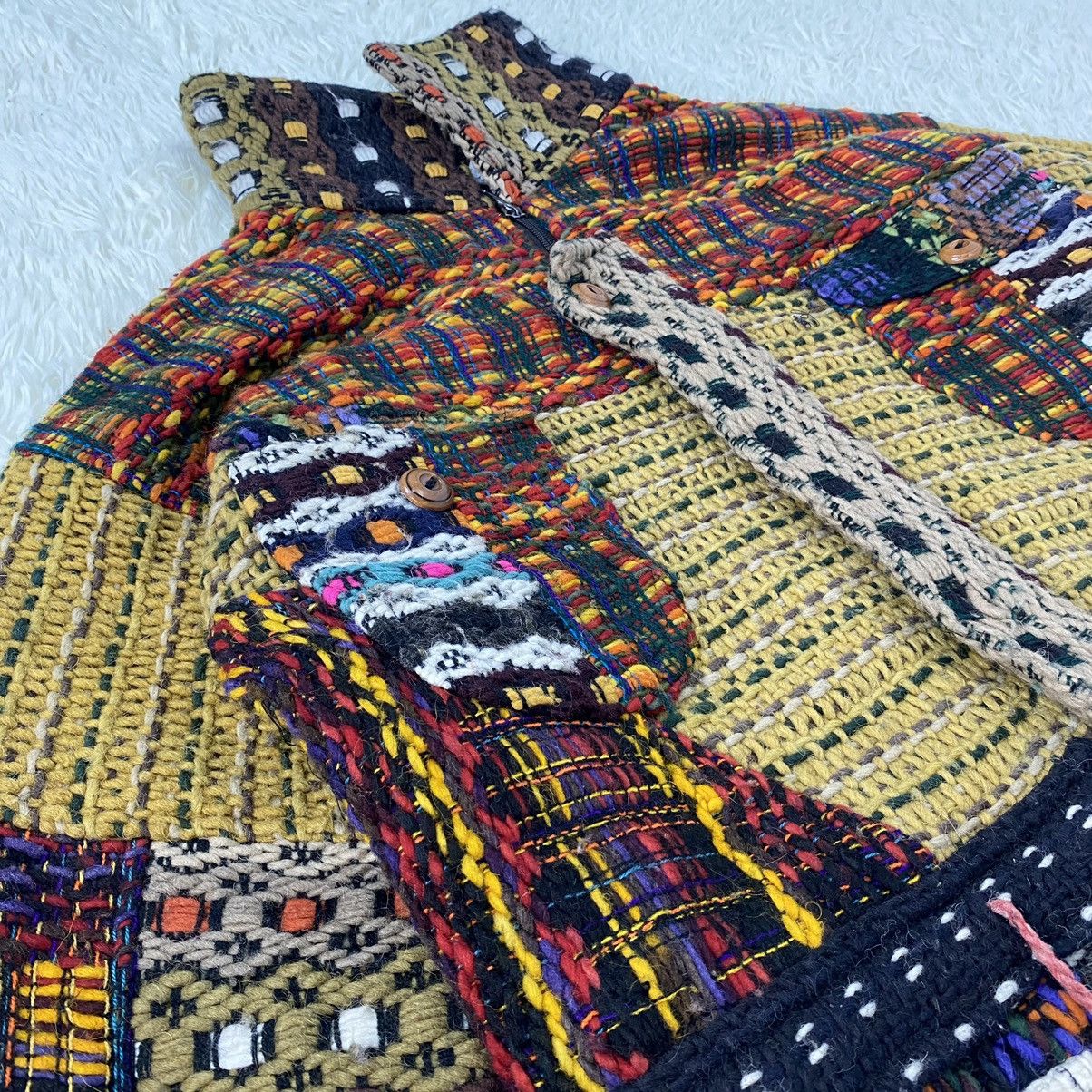 Japanese Brand LOS ANDES HANDMADE KNITTED RETRO ETHNIC STYLE Size US M / EU 48-50 / 2 - 6 Thumbnail