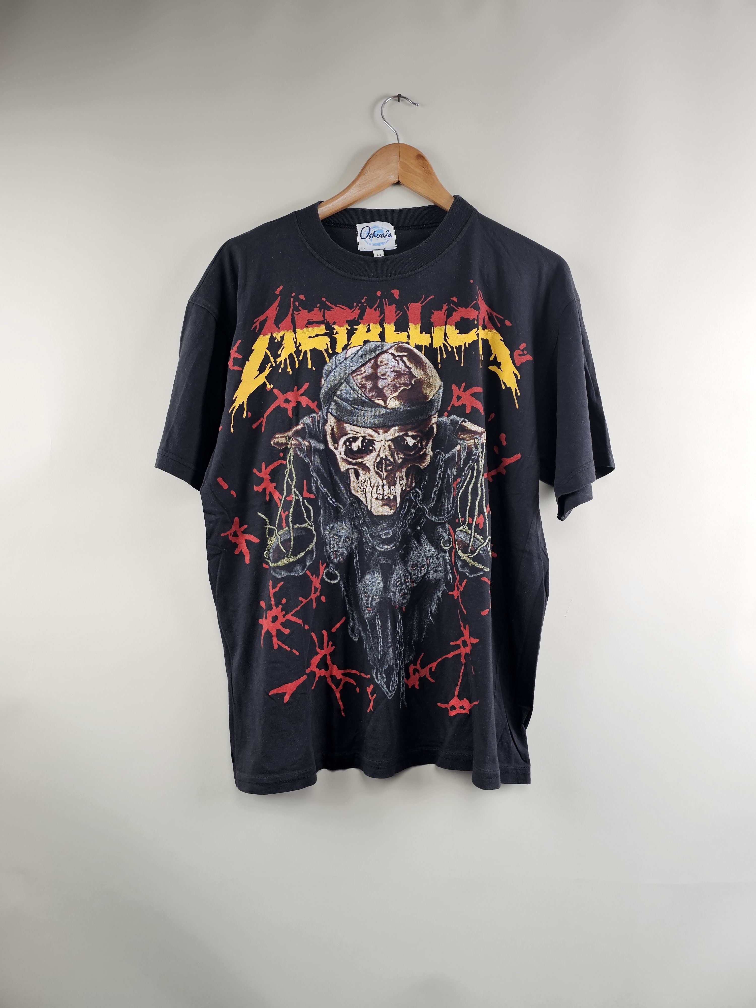 90s Metallica Pushead Doris - Short Sleeve T Shirts