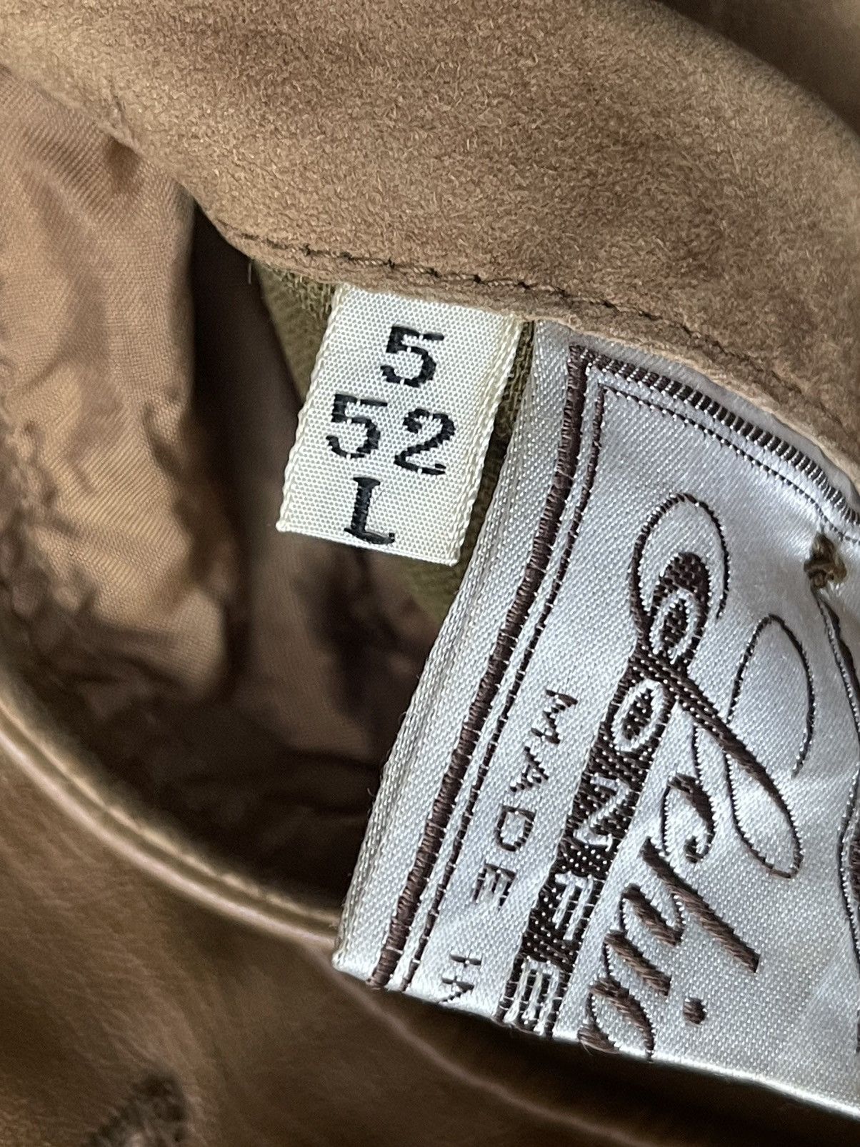 Vintage 70s Schiatti Deer Leather Reversible Jacket Size US L / EU 52-54 / 3 - 20 Thumbnail