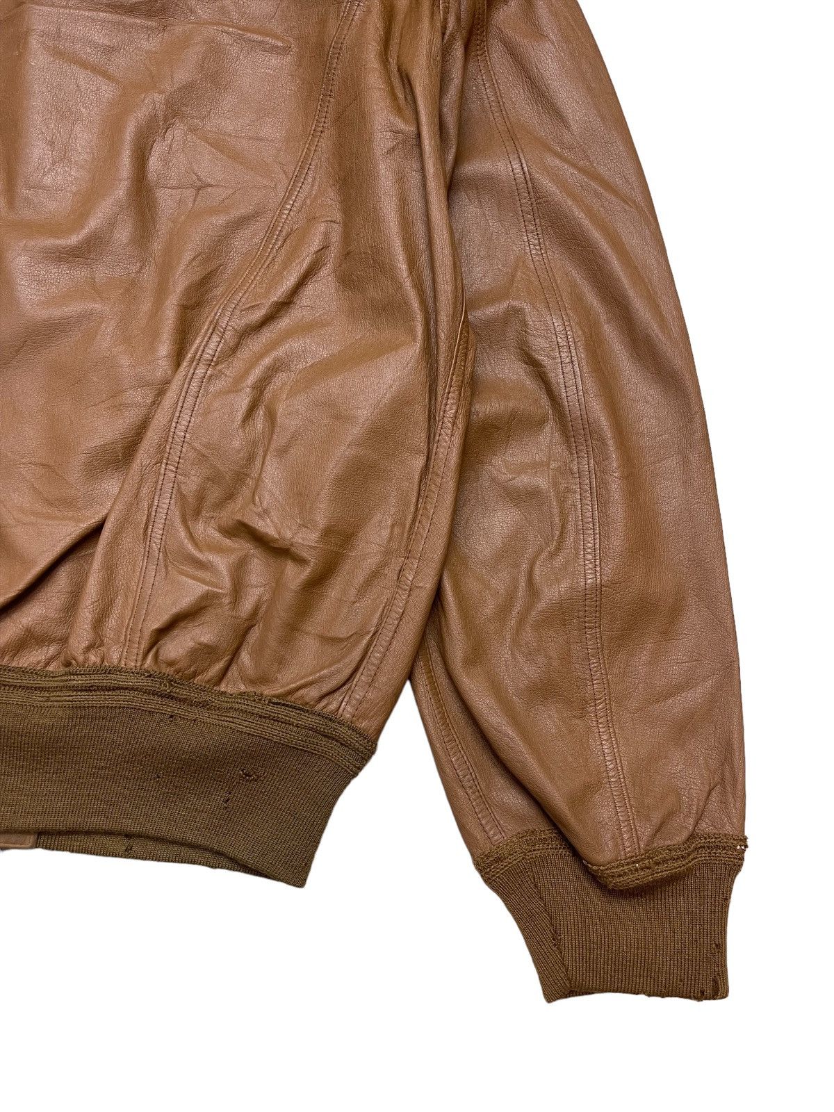 Vintage 70s Schiatti Deer Leather Reversible Jacket Size US L / EU 52-54 / 3 - 7 Thumbnail