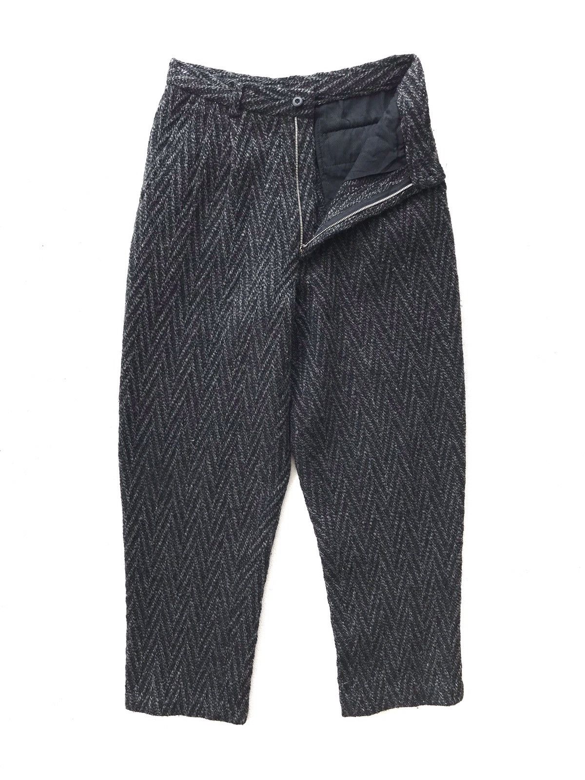 Japanese Brand Japan Fabric Cozy Wool Gabardine Trouser Vintage Grailed