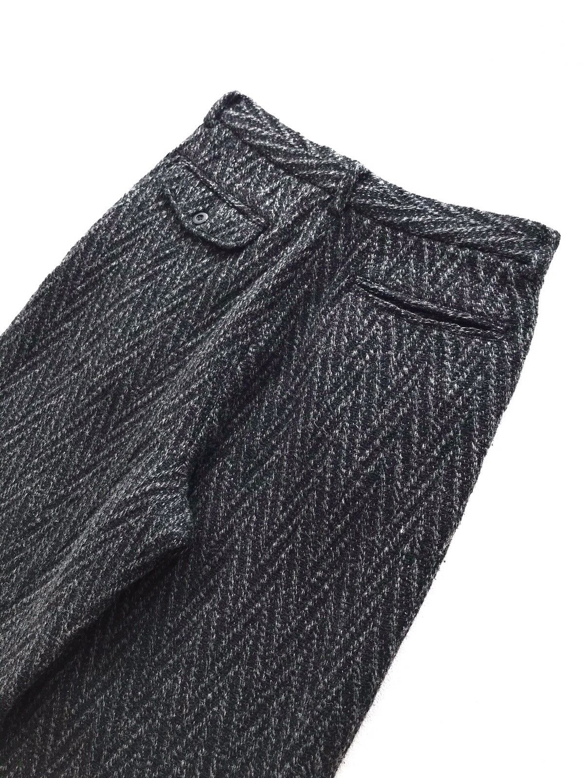 Japanese Brand Japan Fabric Cozy Wool Gabardine Trouser Vintage Size US 28 / EU 44 - 8 Thumbnail