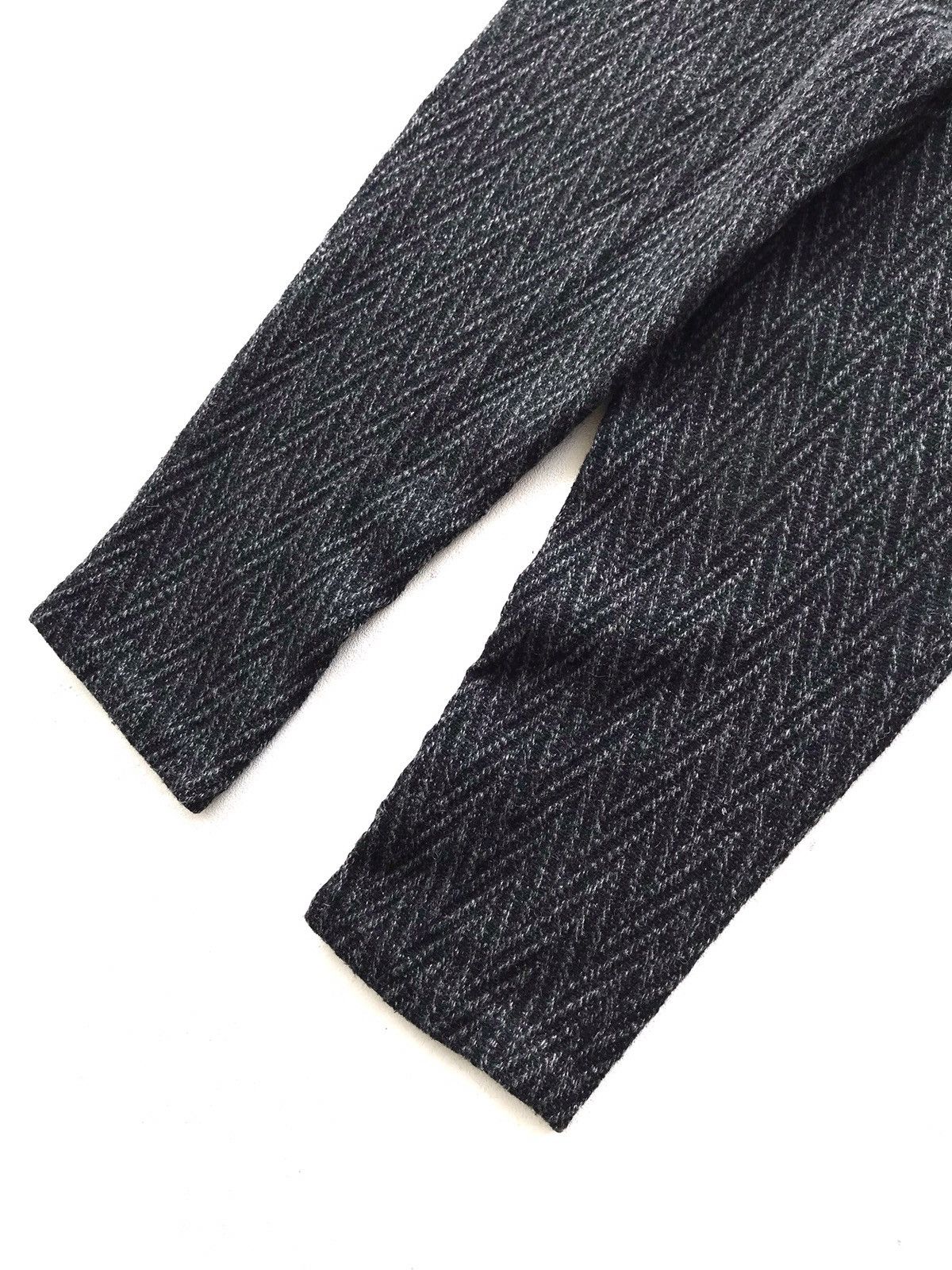 Japanese Brand Japan Fabric Cozy Wool Gabardine Trouser Vintage Size US 28 / EU 44 - 9 Thumbnail