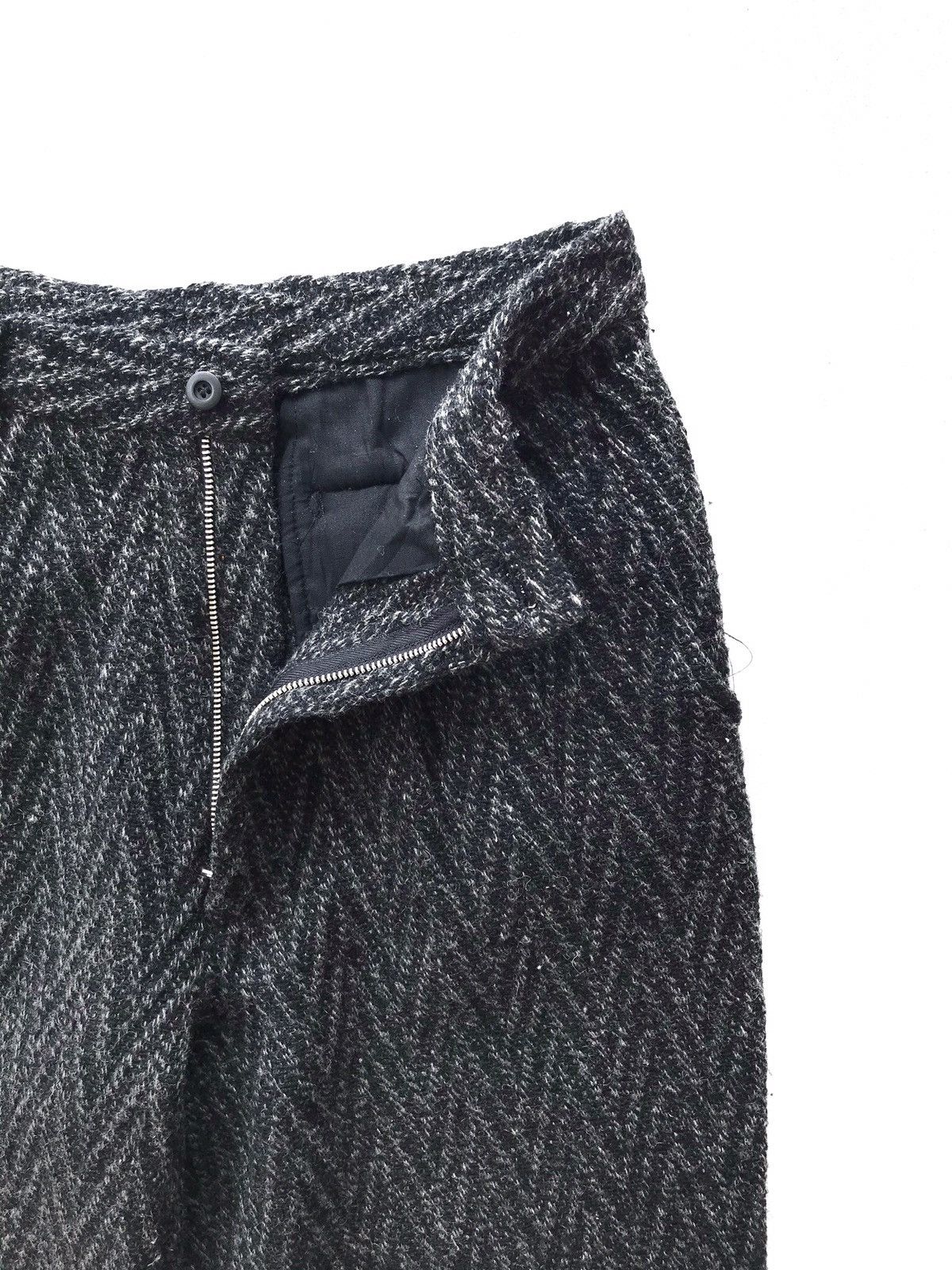 Japanese Brand Japan Fabric Cozy Wool Gabardine Trouser Vintage Size US 28 / EU 44 - 3 Thumbnail