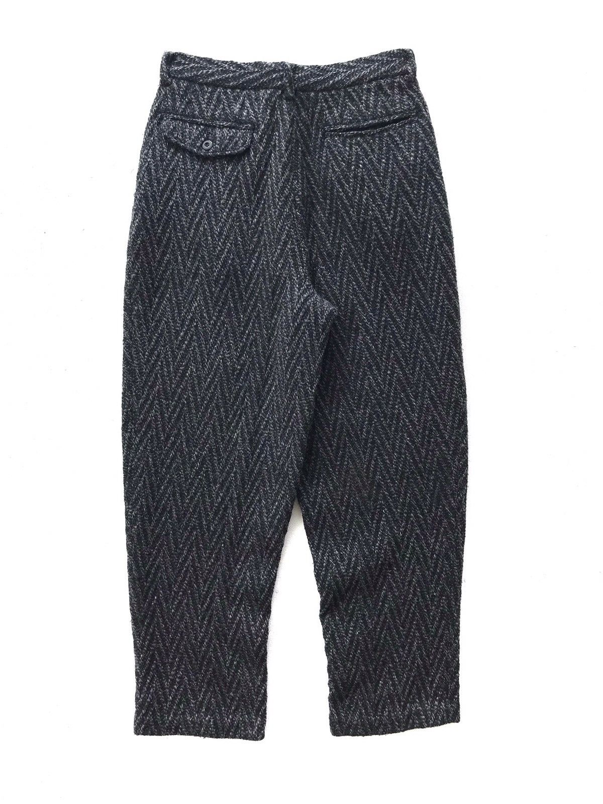 Japanese Brand Japan Fabric Cozy Wool Gabardine Trouser Vintage Size US 28 / EU 44 - 7 Thumbnail