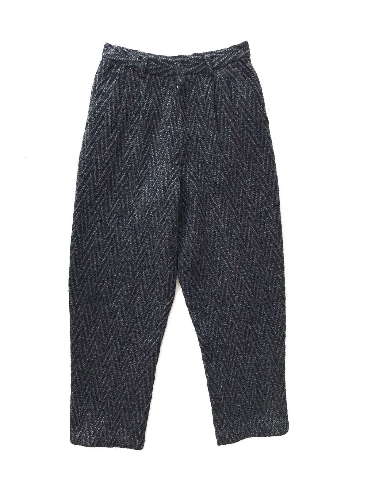 Japanese Brand Japan Fabric Cozy Wool Gabardine Trouser Vintage Size US 28 / EU 44 - 2 Thumbnail